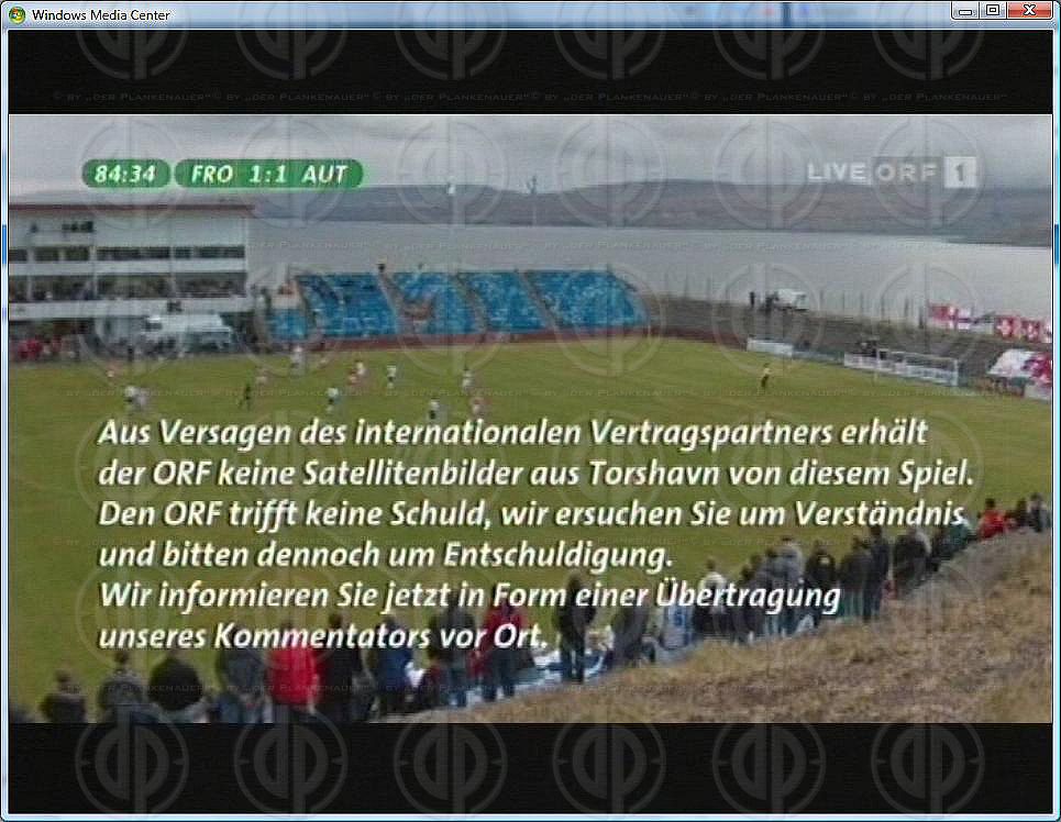Keine TV-Bilder aus Torshavn