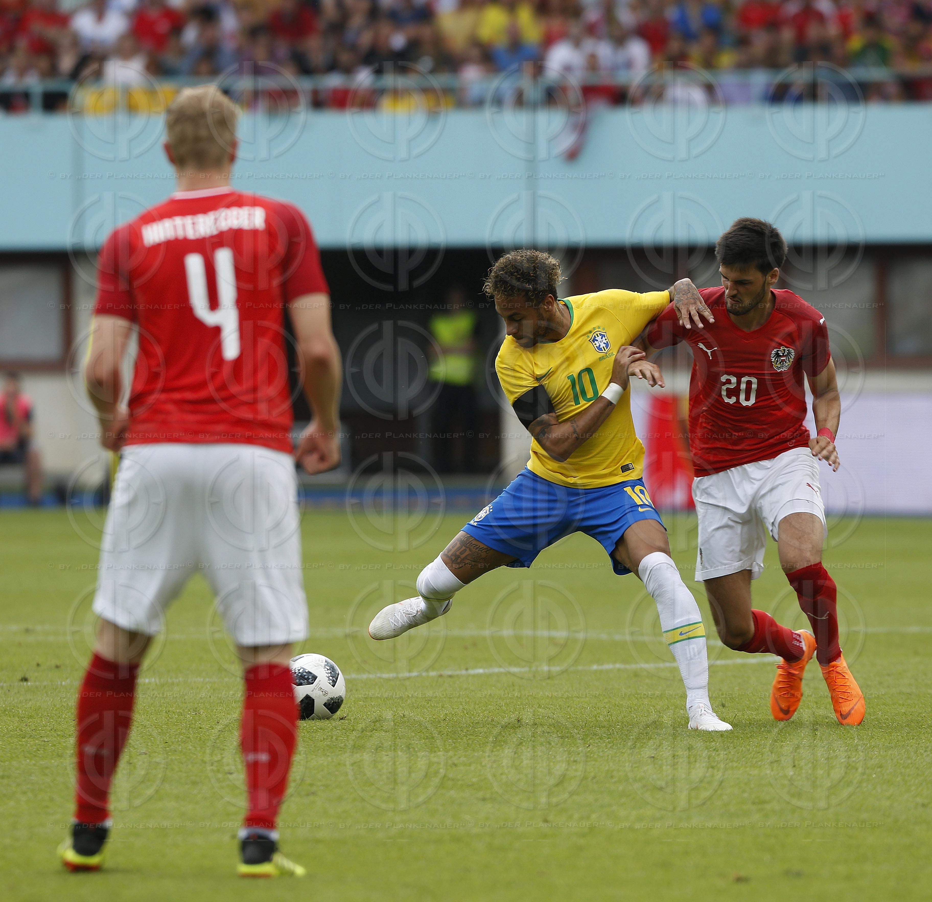 Laenderspiel Oesterreich vs. Brasilien (0:3)