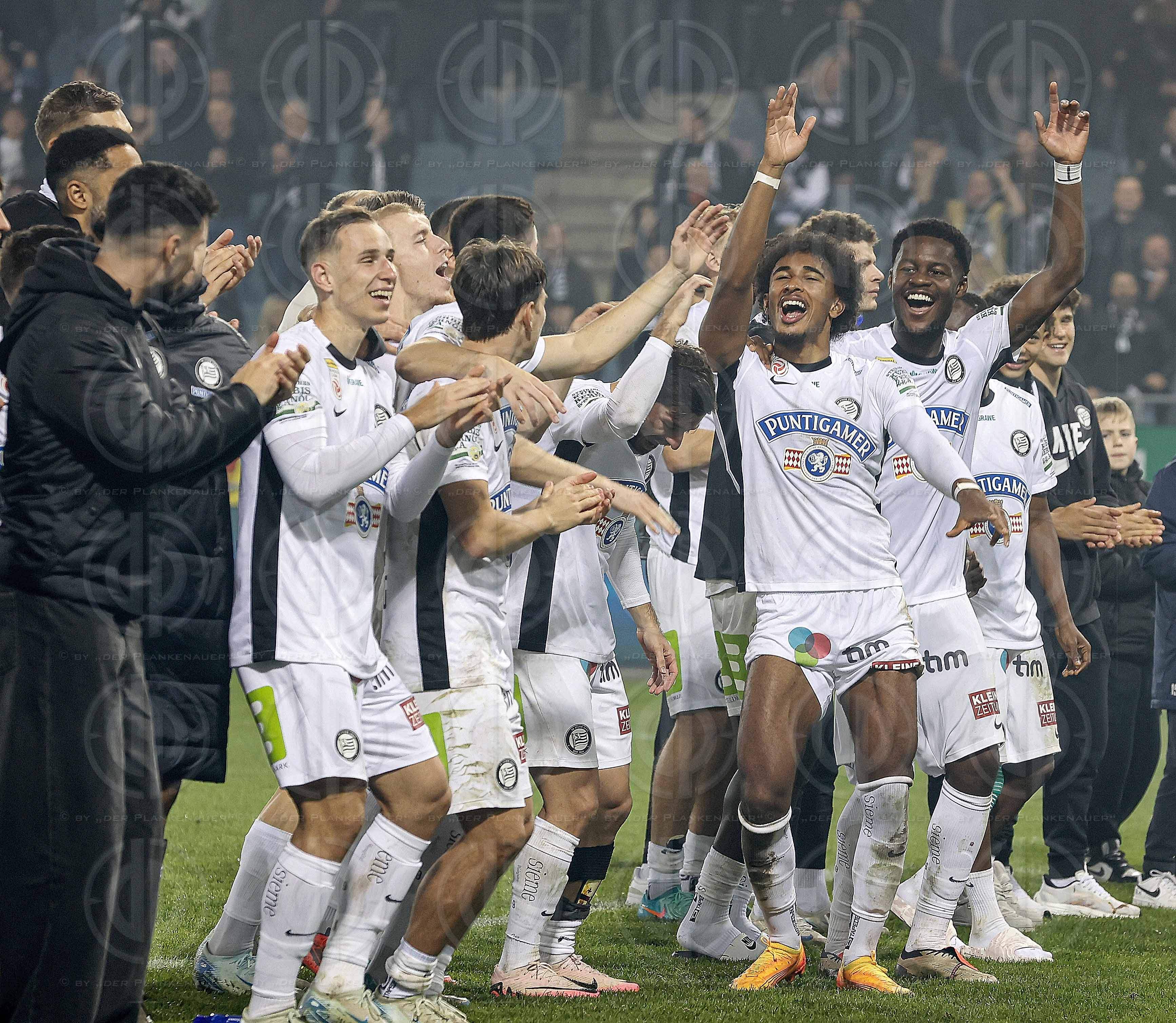 SK Sturm vs. GAK 1902 (5:2) am 19.10.2024