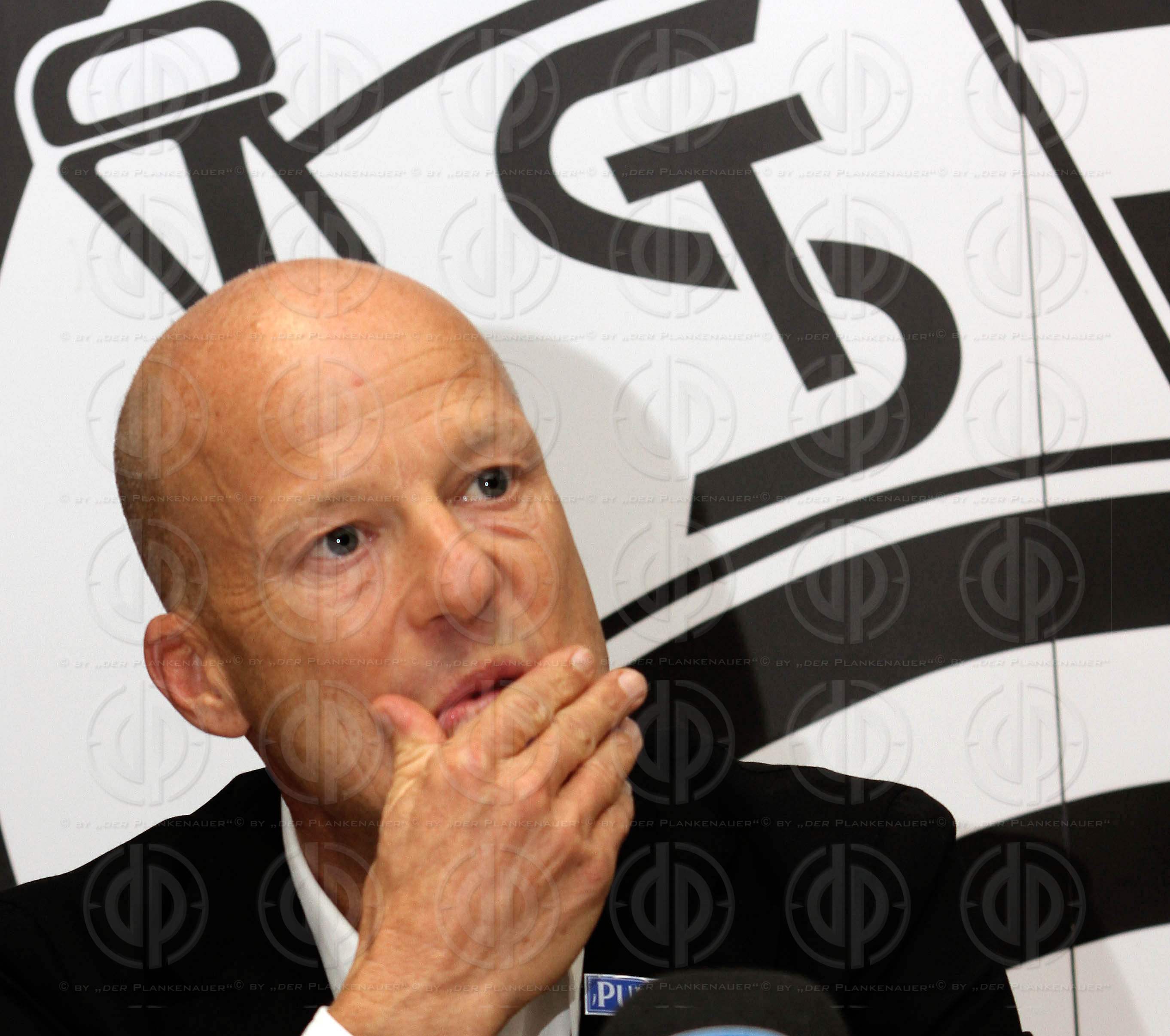 SK Sturm Pressekonferenz