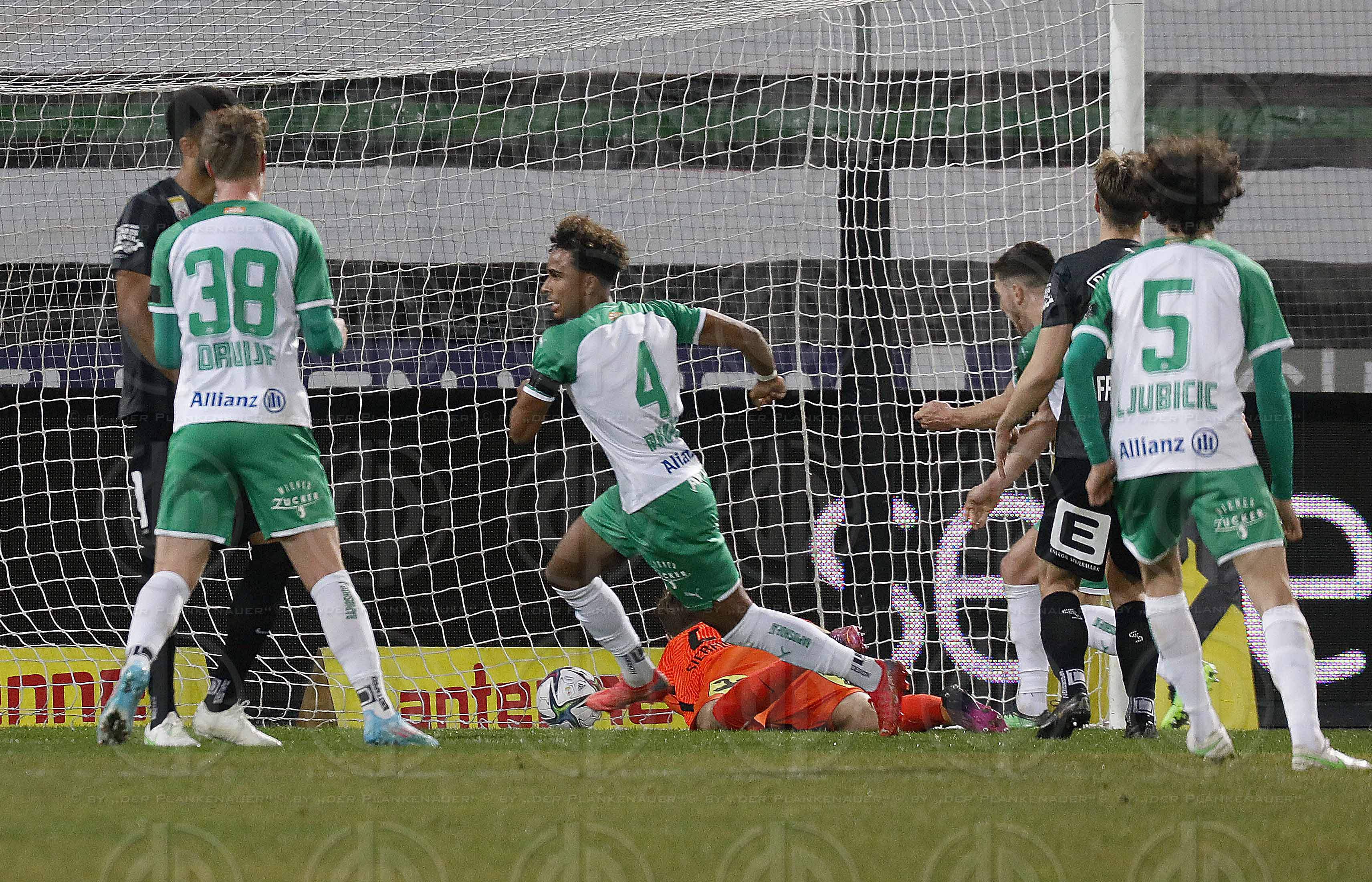 SK Sturm vs. Rapid Wien (2:2) am 20.02.2022