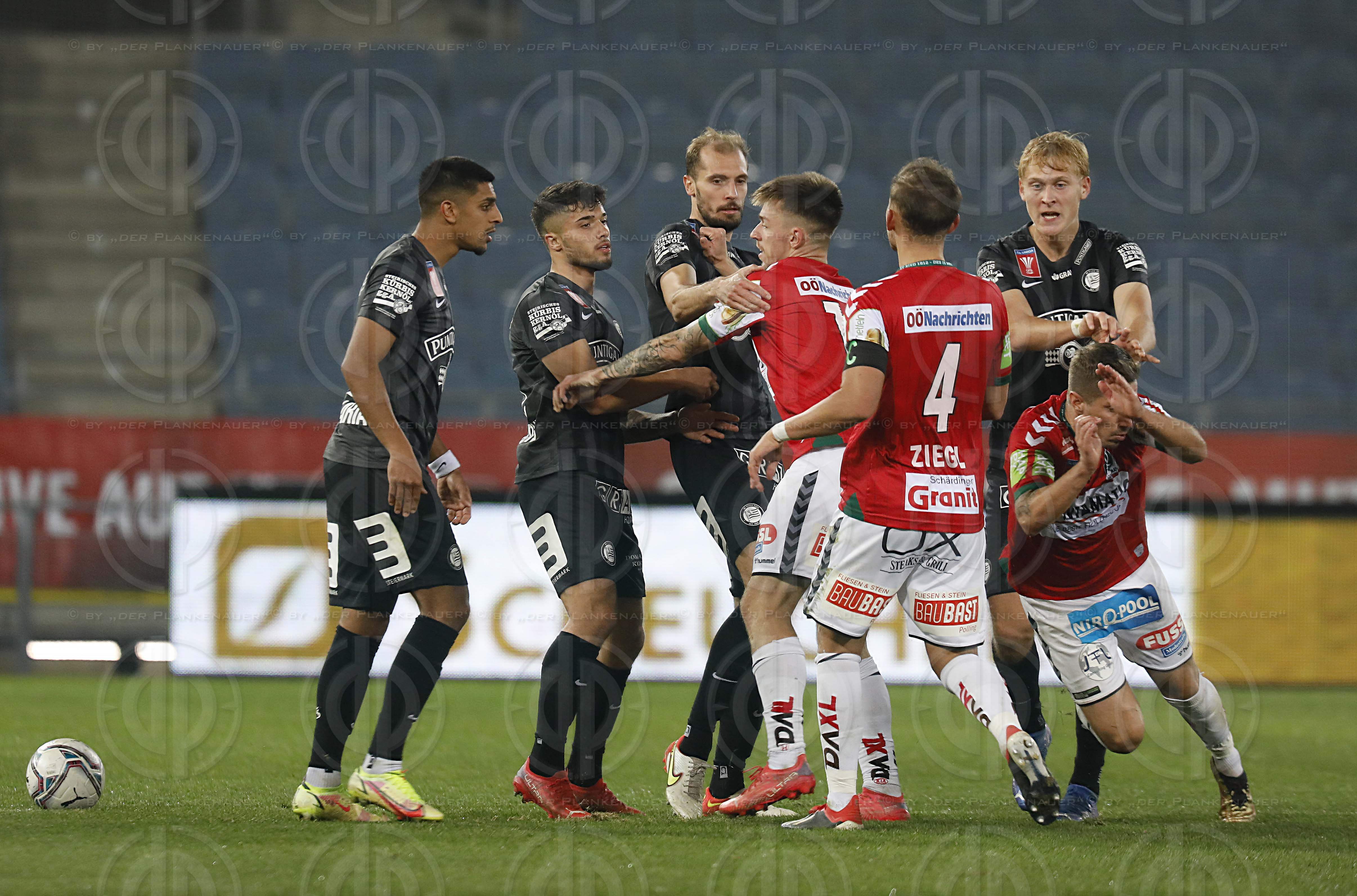 Cup SK Sturm vs. SV Ried am 27.10.2021 (1:2)