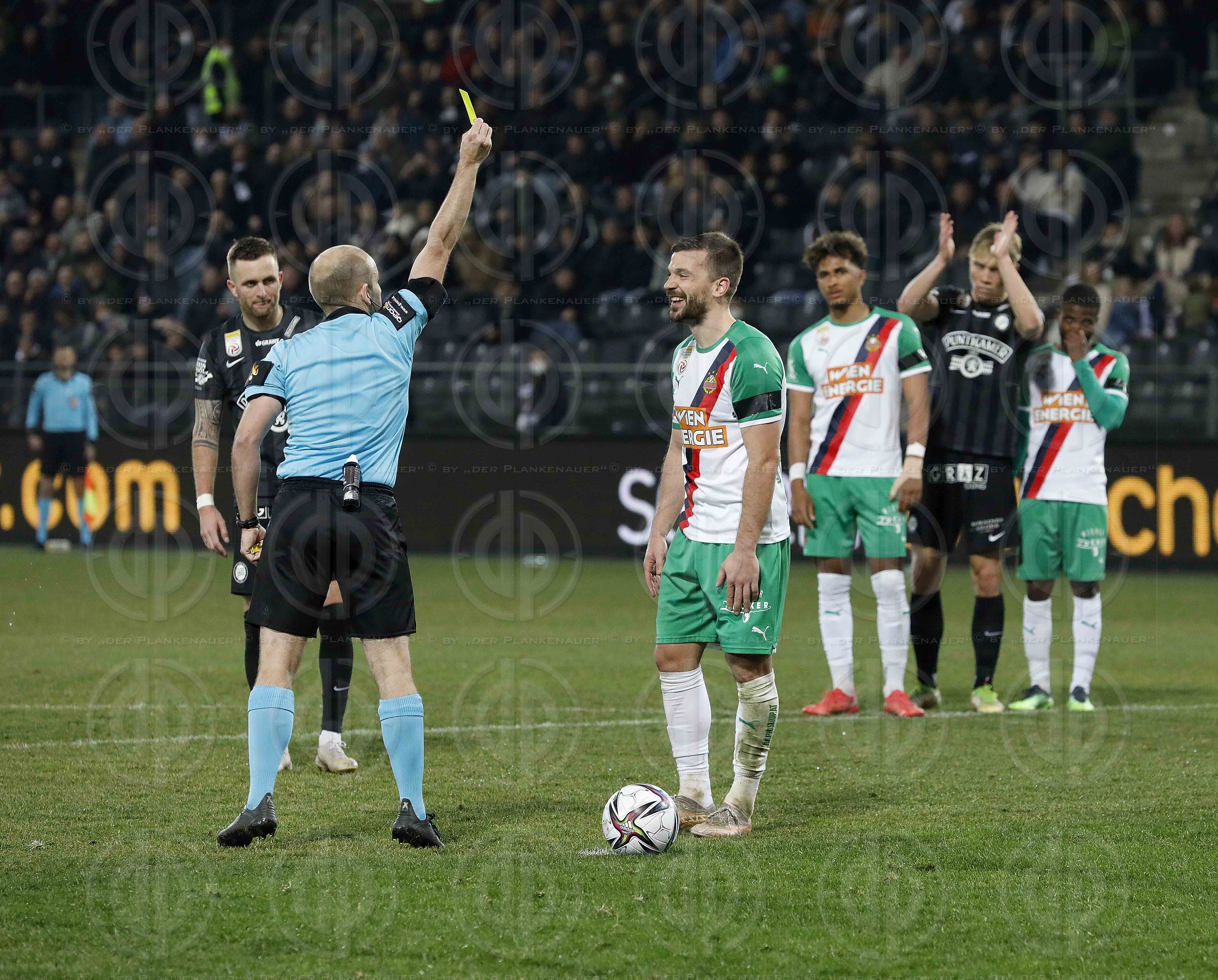 SK Sturm vs. Rapid Wien (2:2) am 20.02.2022