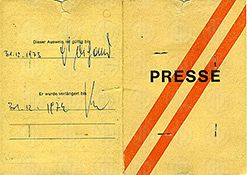 Unterschrift von Hans DICHAND