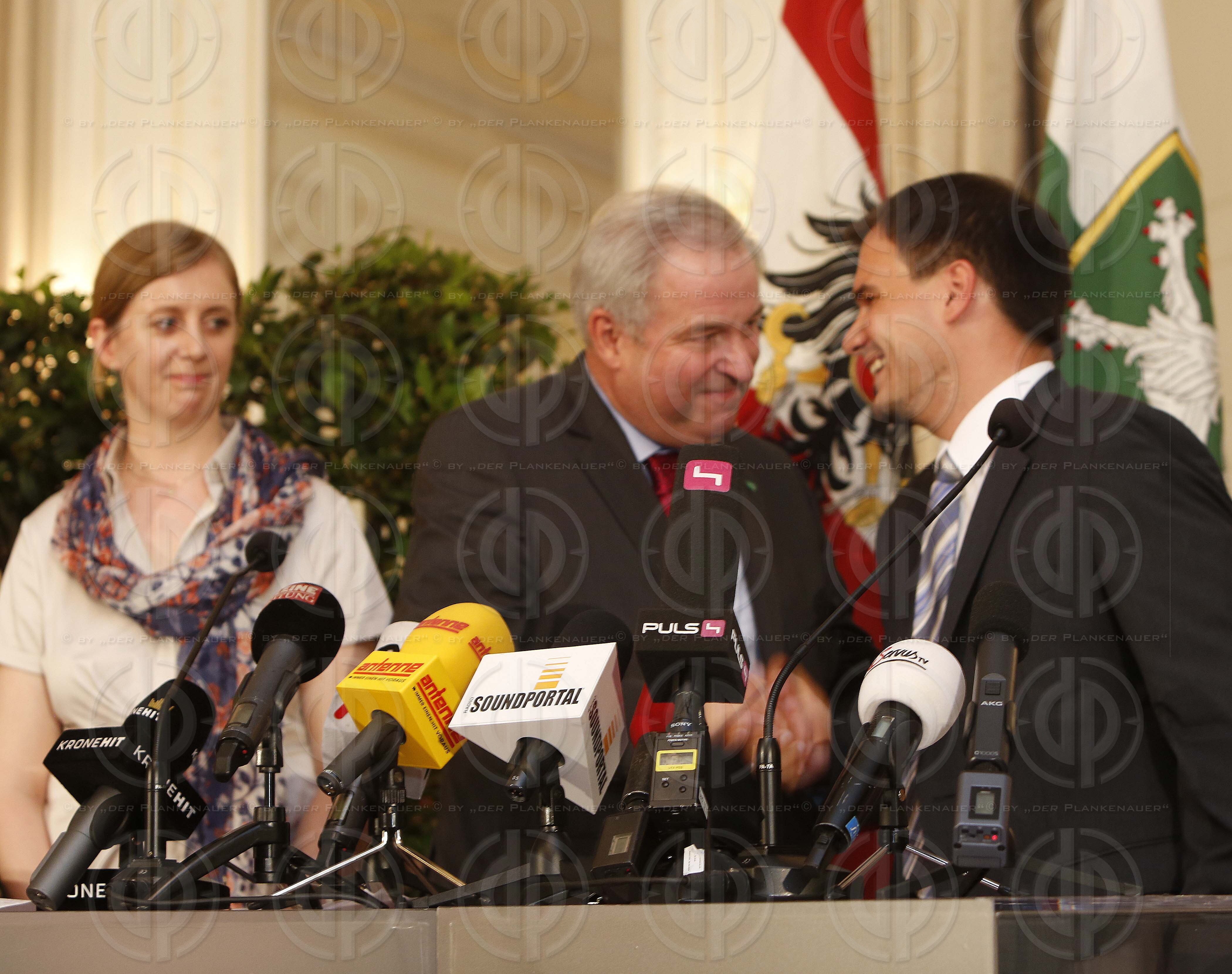 Pressekonferenz der steir. LReg.