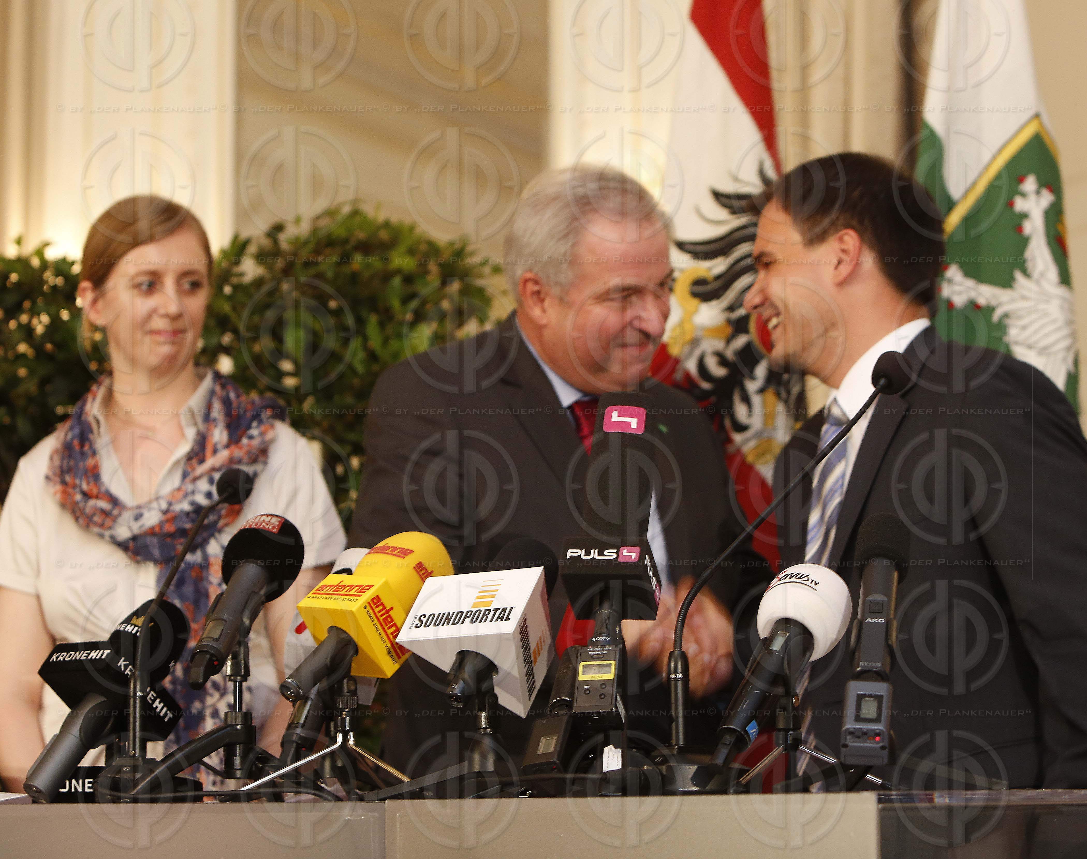 Pressekonferenz der steir. LReg.