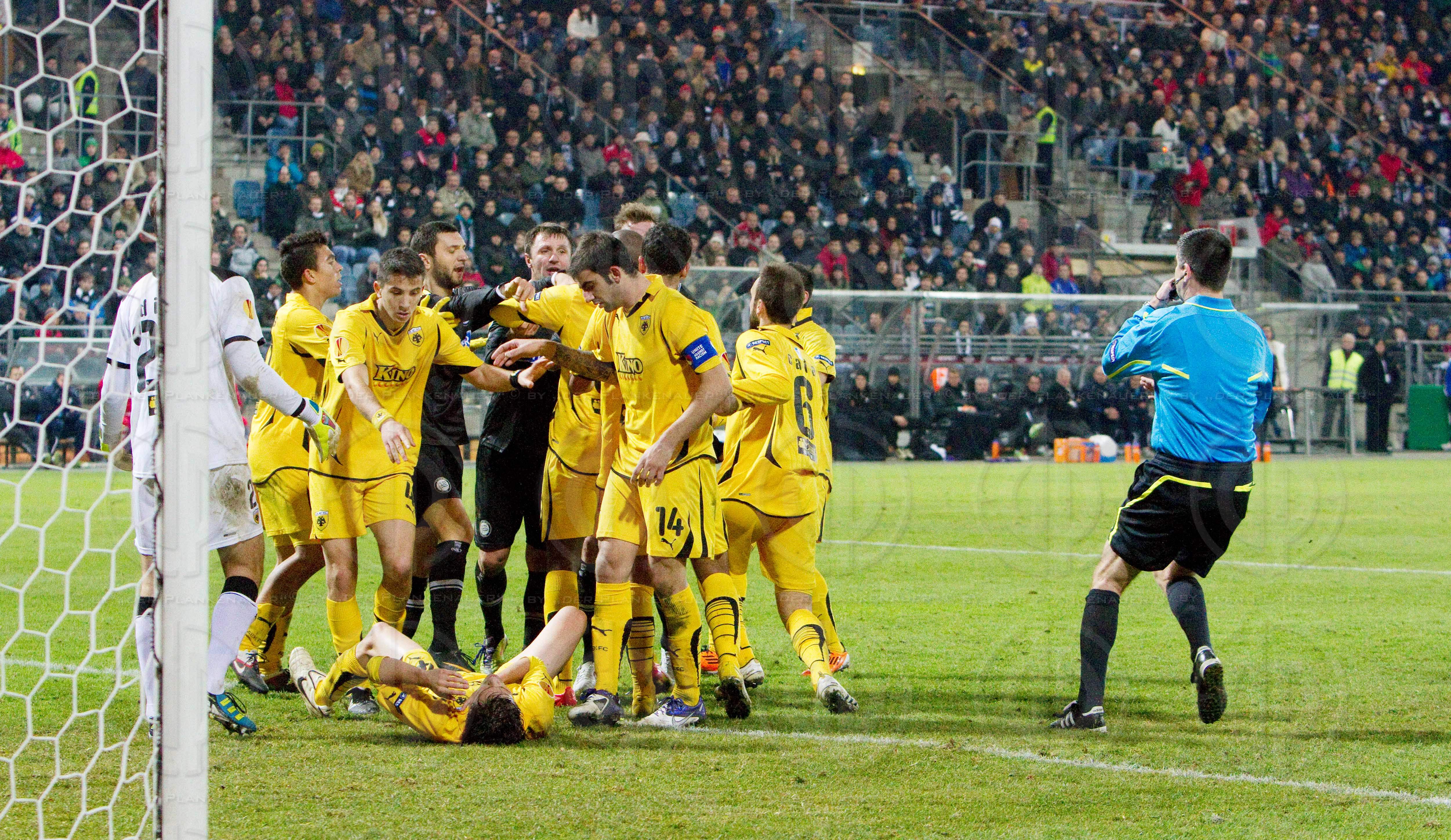 Euro League SK Sturm vs. AEK Athen (1:3)