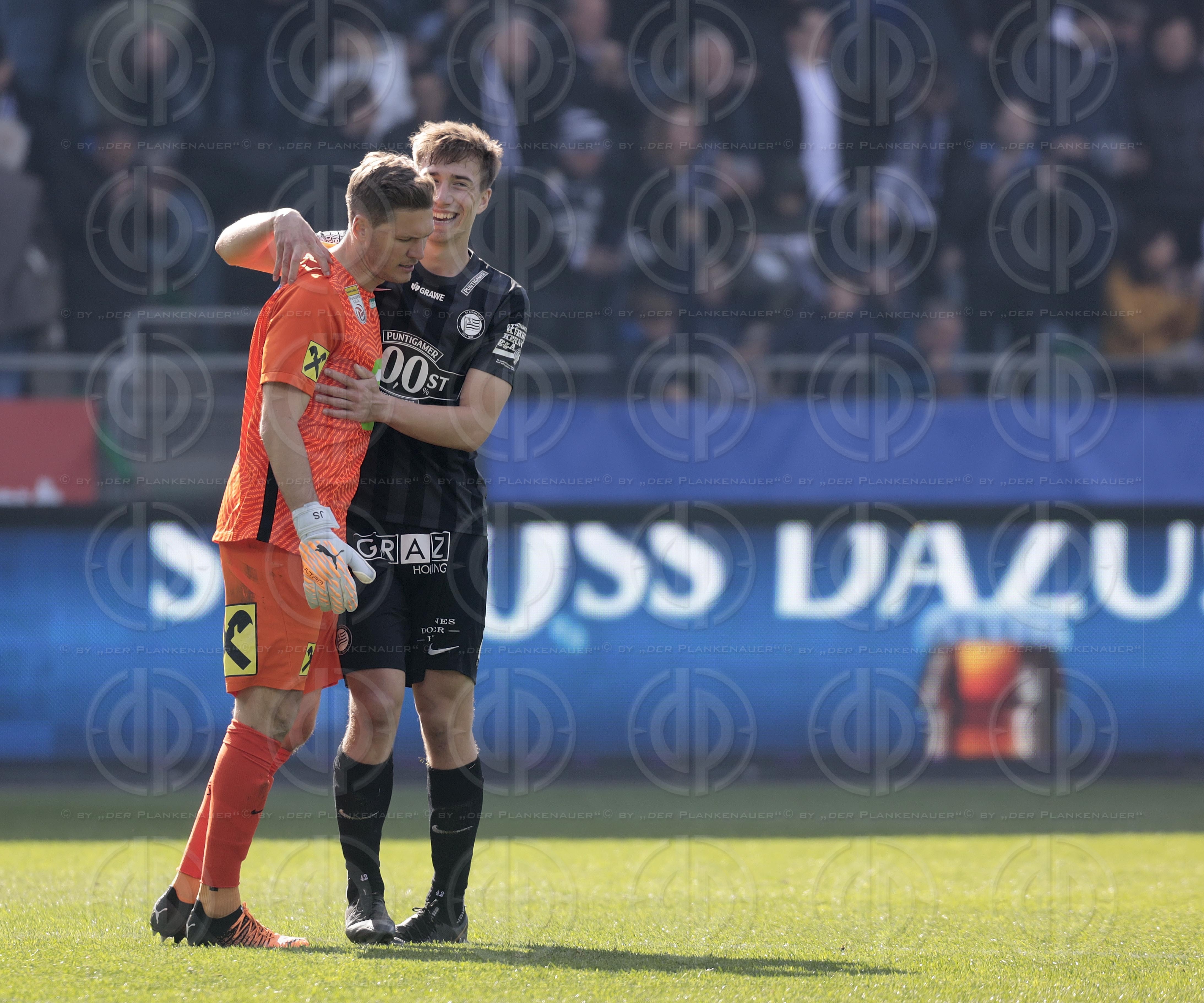 SK Sturm vs. Rapid Wien (2:1) am 17.04.2022