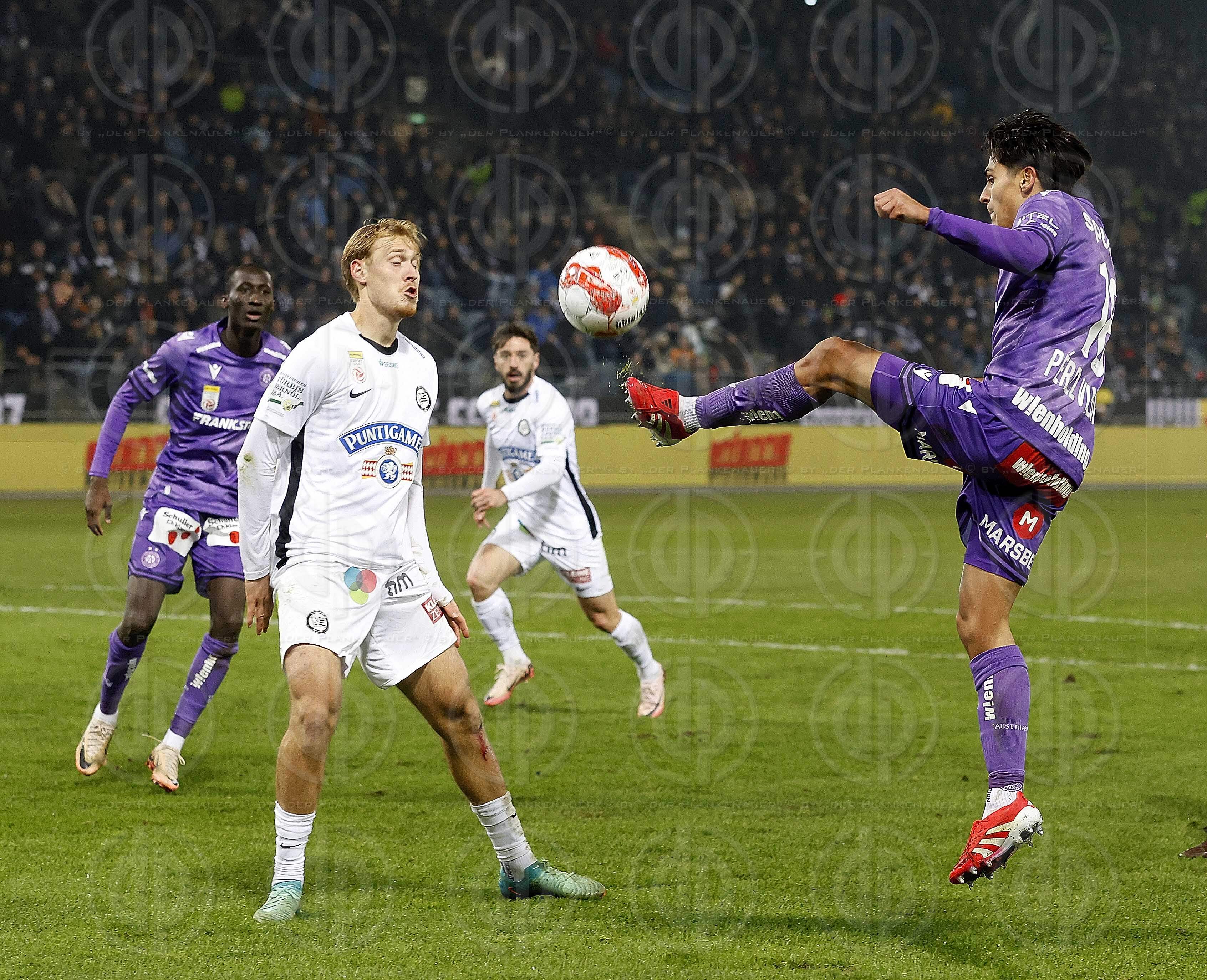 SK Sturm vs. FK Austria Wien (2:2) am 07.02.2025