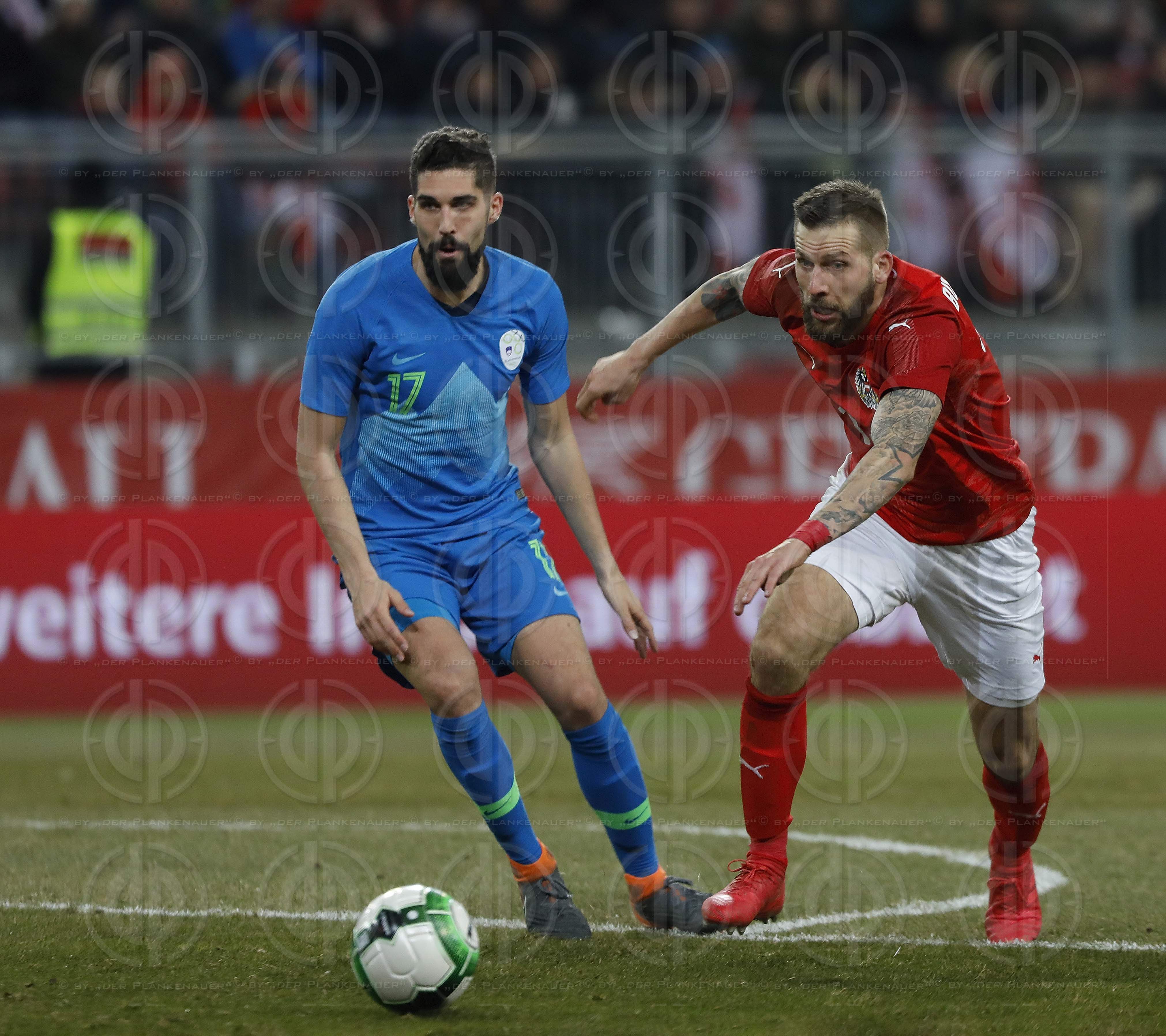 Laenderspiel Oesterreich vs. Slowenien (3:0)