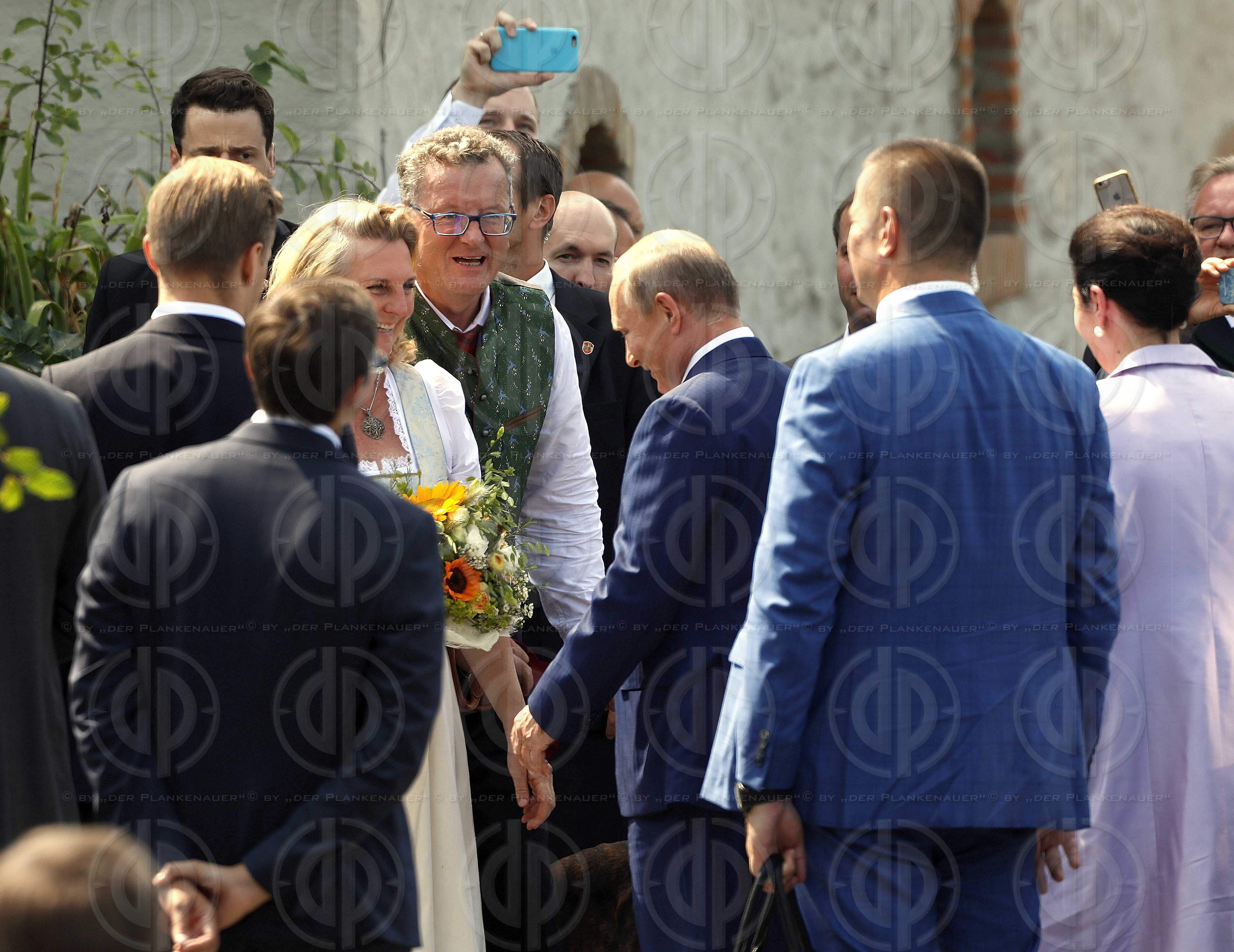 Ministerhochzeit mit Praes. PUTIN