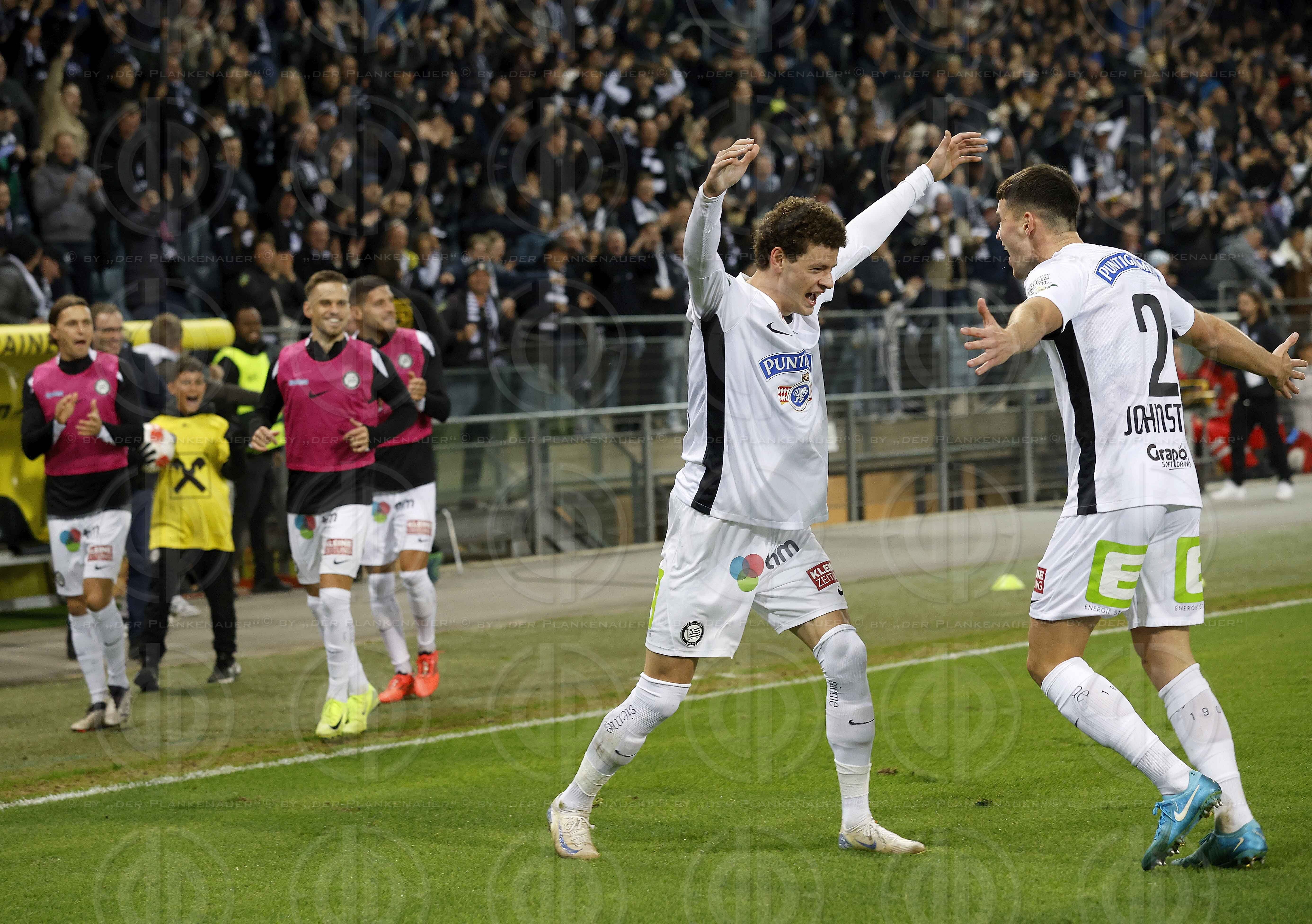 SK Sturm vs. SK Rapid (1:1) am 02.11.2024