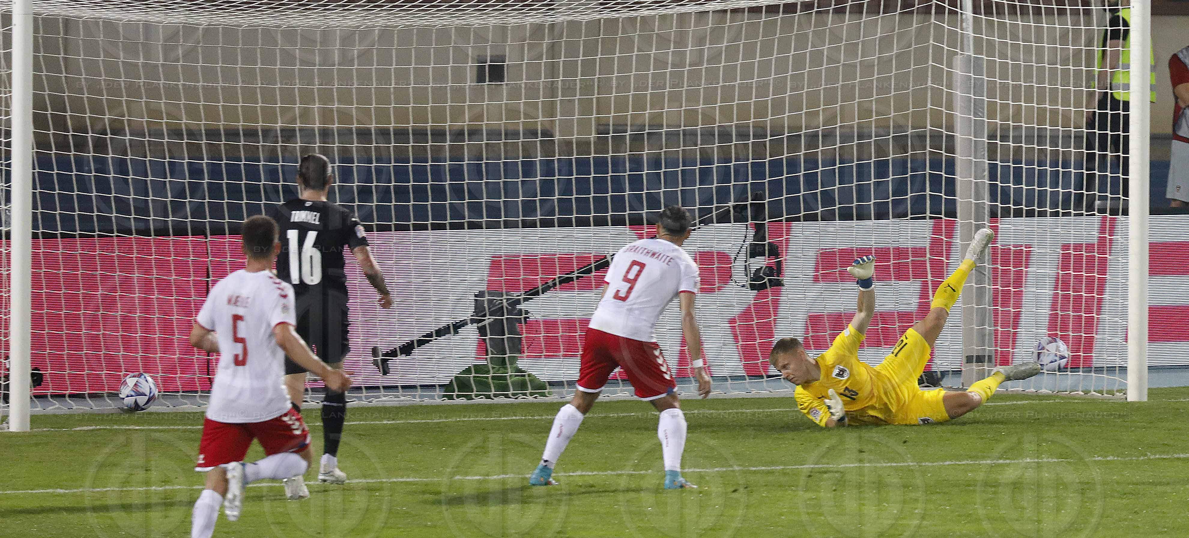 UNL Österreich vs. Dänemark (1:2) am 06.06.2022