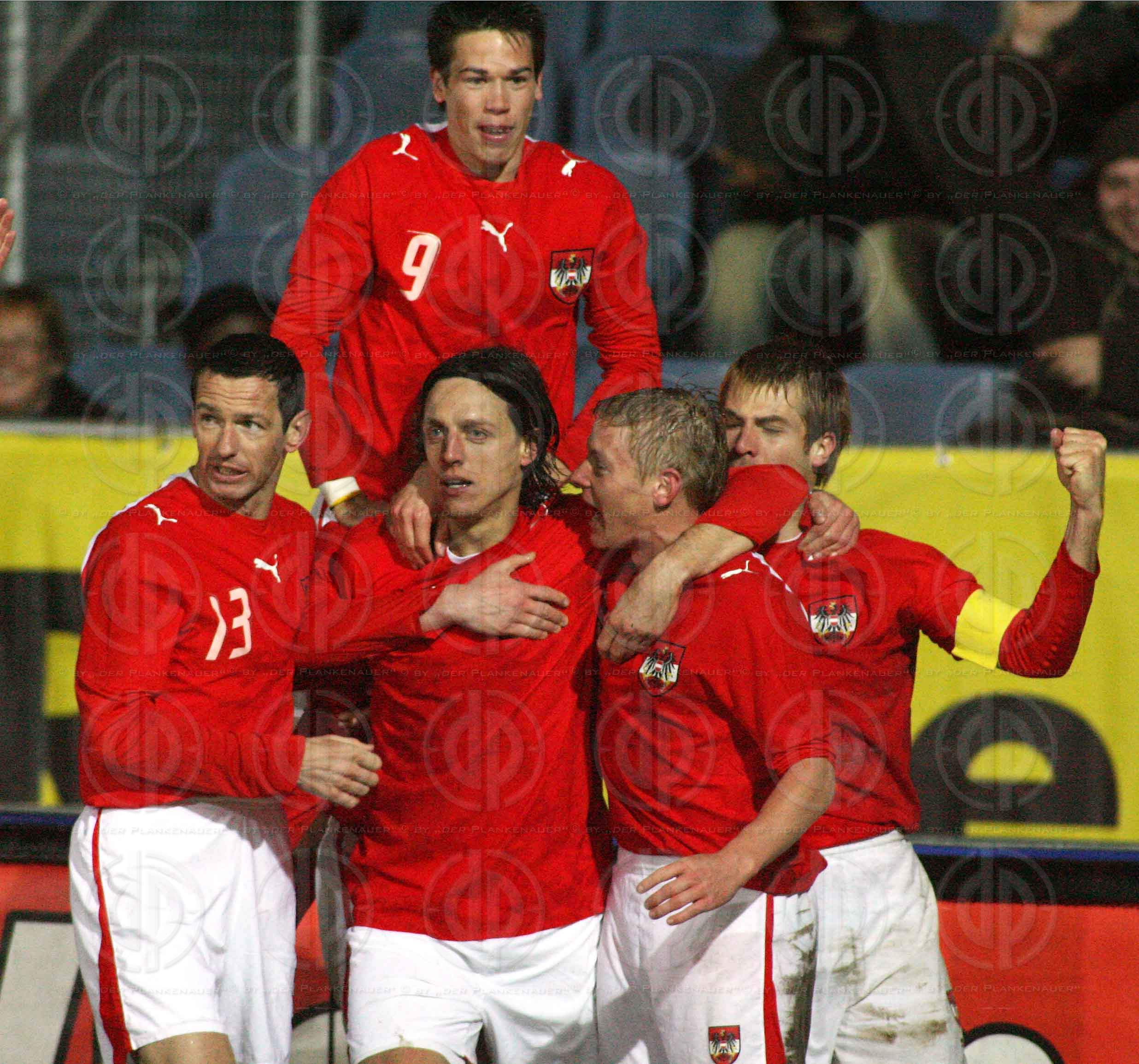 Fusball Länderspiel Österreich vs. Ghana (1:1)