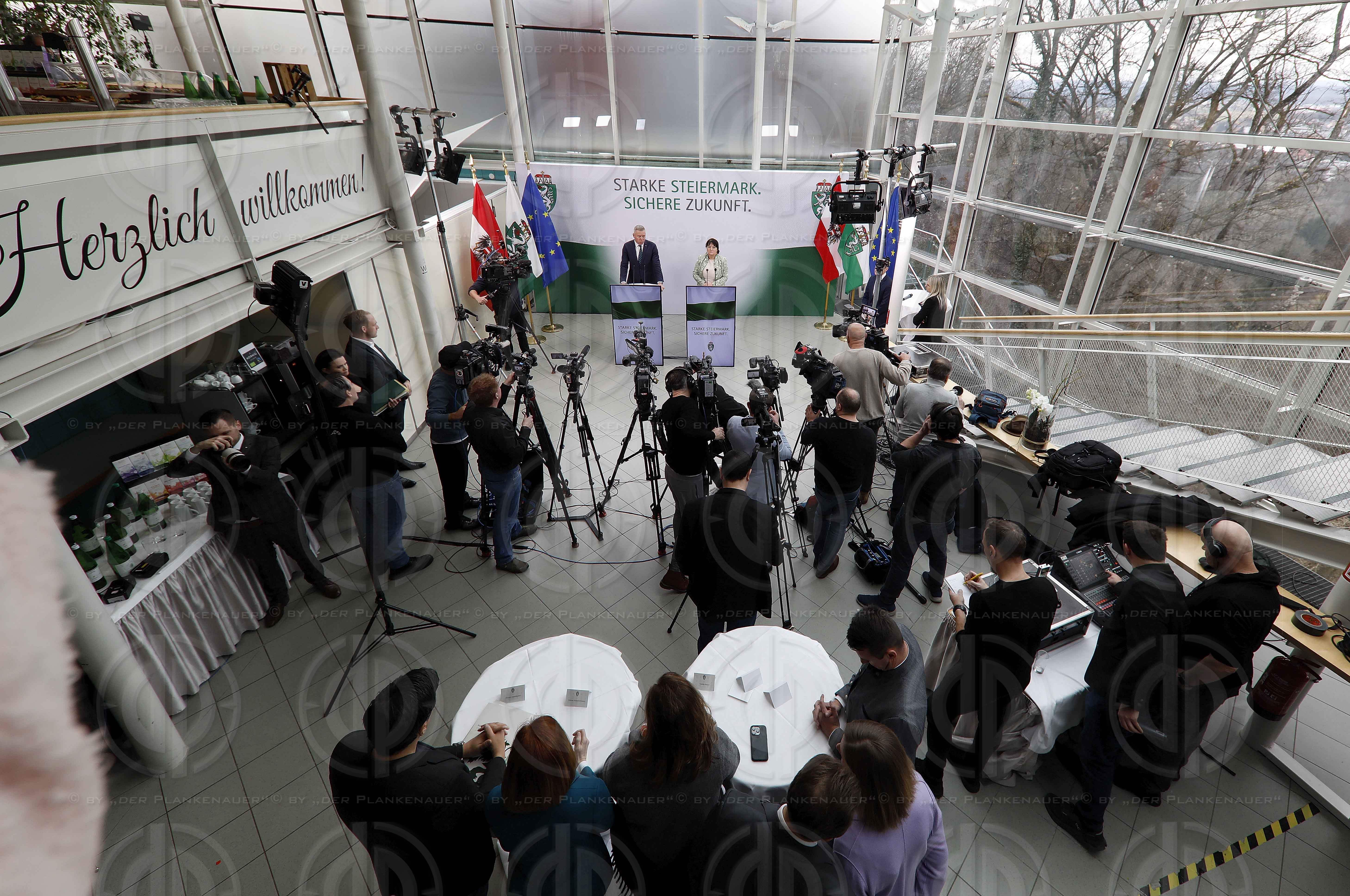 PK nach der Regierungsklausur in Seggau am 01.02.2025