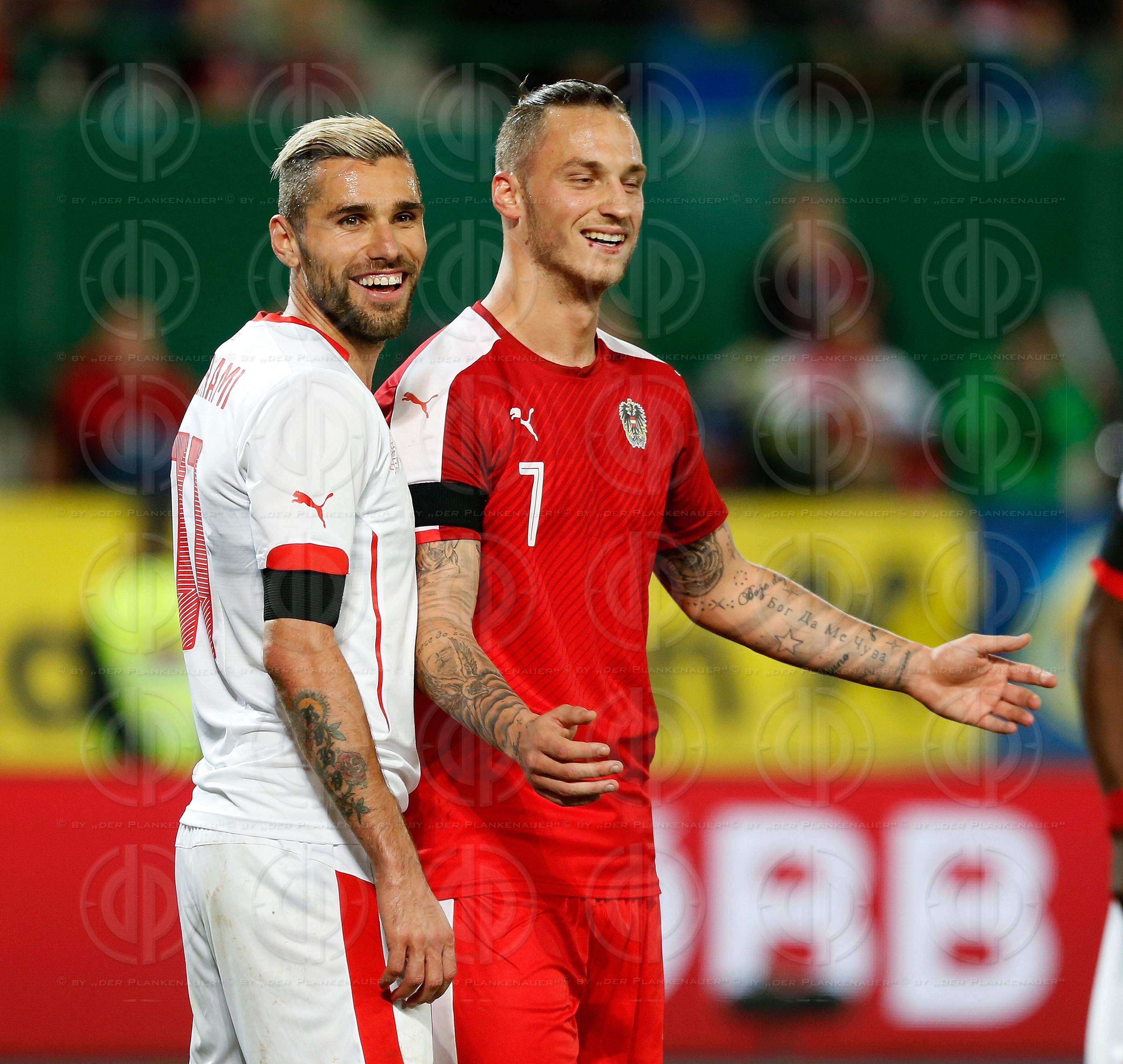 Laenderspiel Oesterreich vs. Schweiz (1:2)