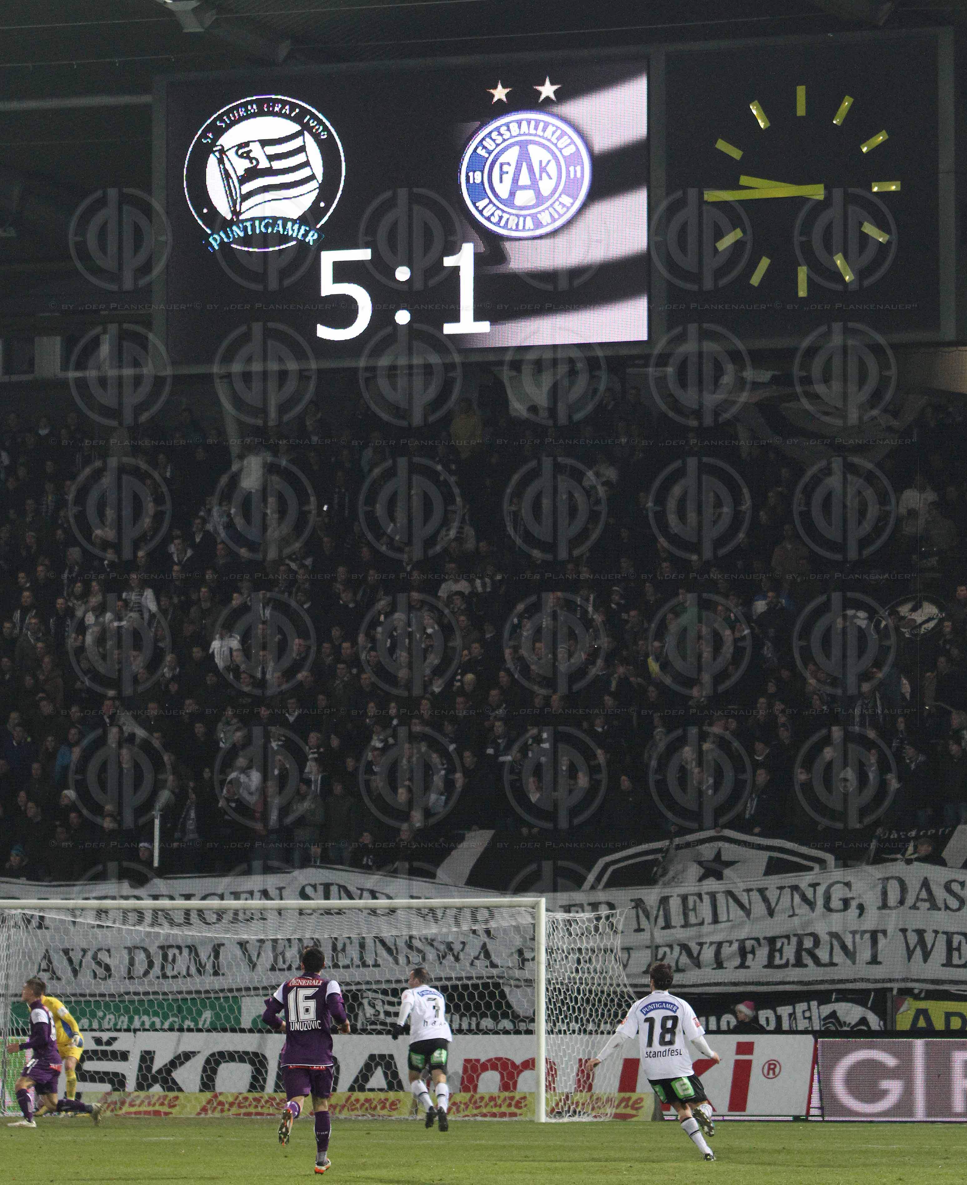 SK Sturm vs. FK Austria Wien (5:1)