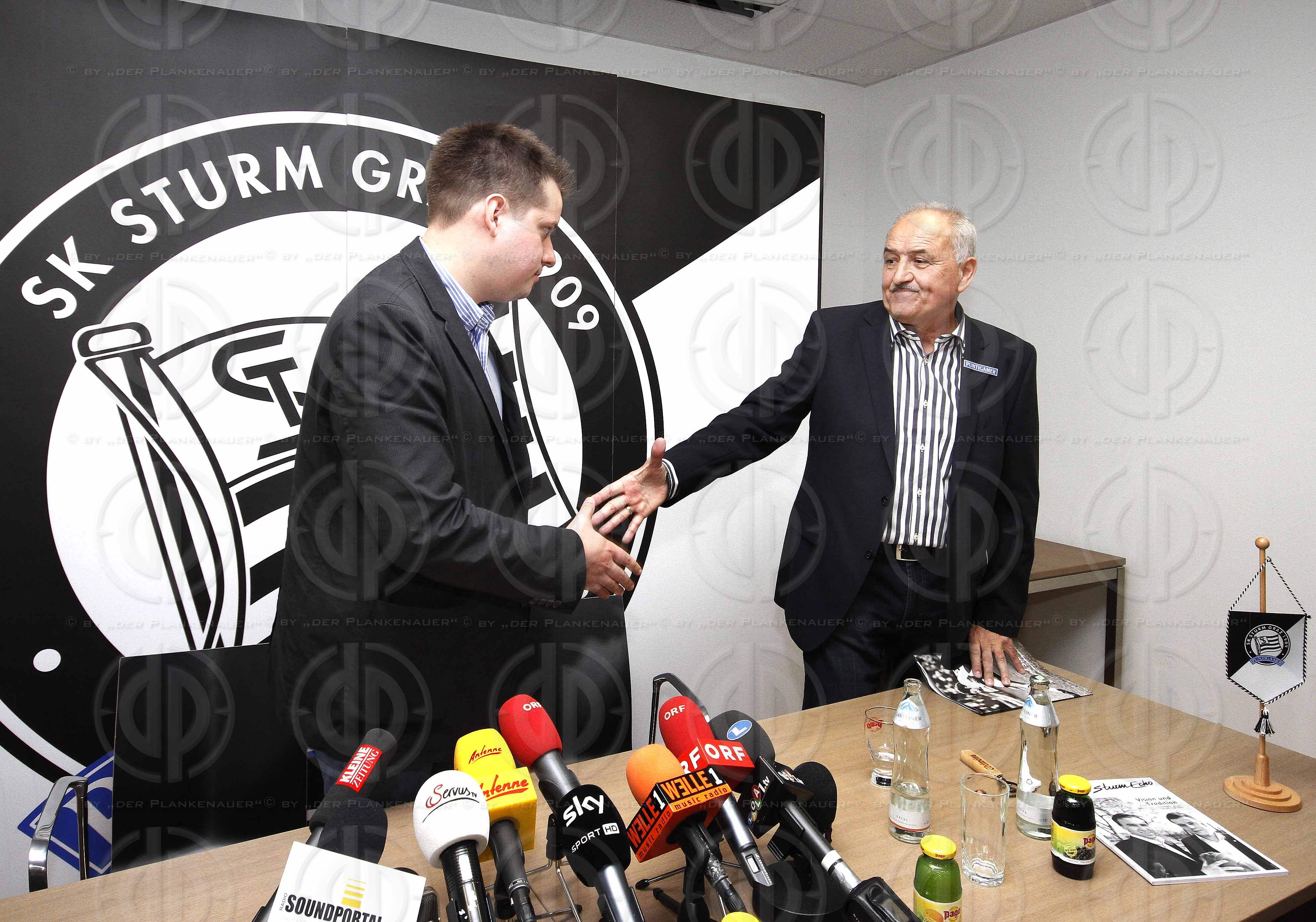 SK Sturm Pressekonferenz
