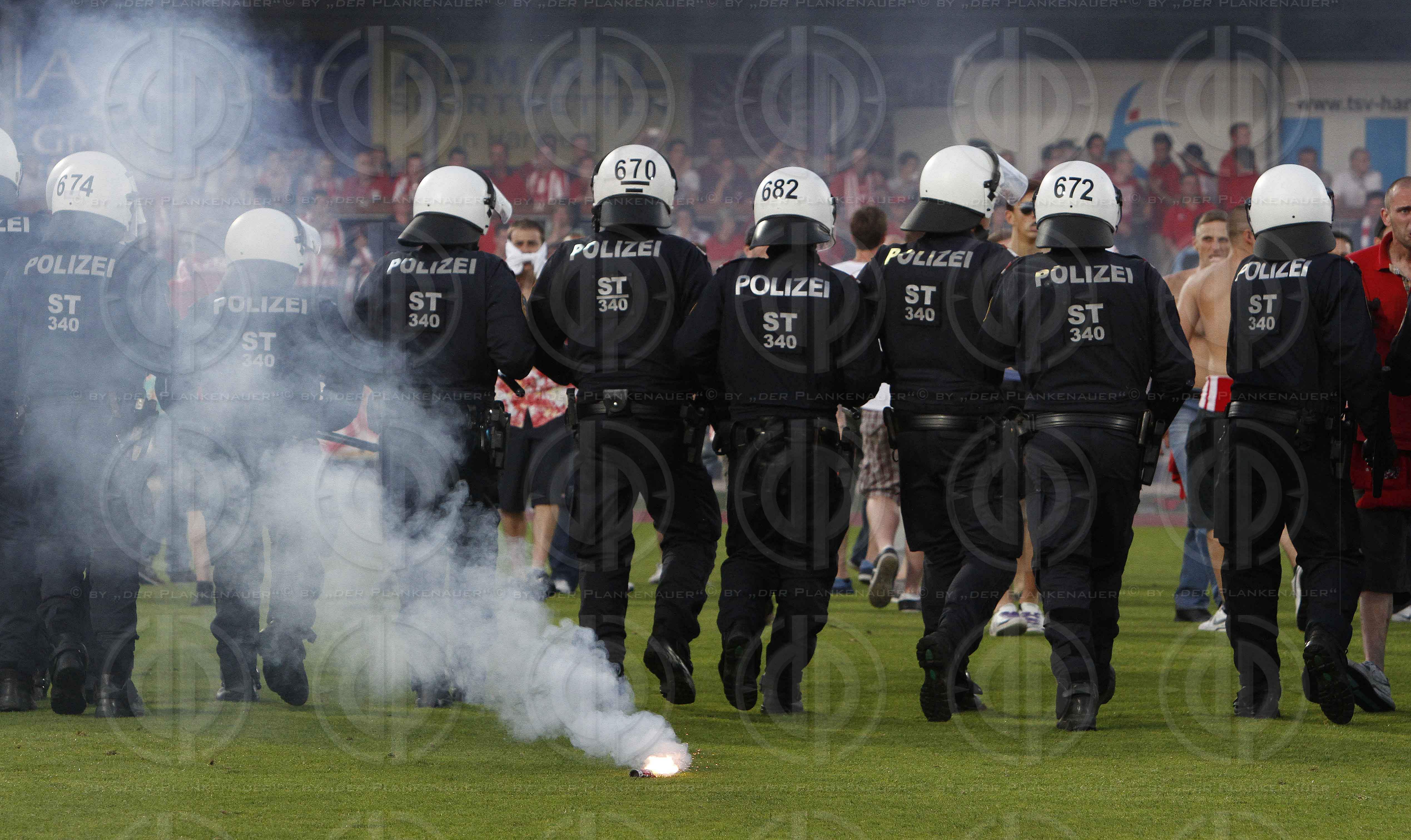 Relegation Hartberg vs. GAK (3:0, Spielabbruch)