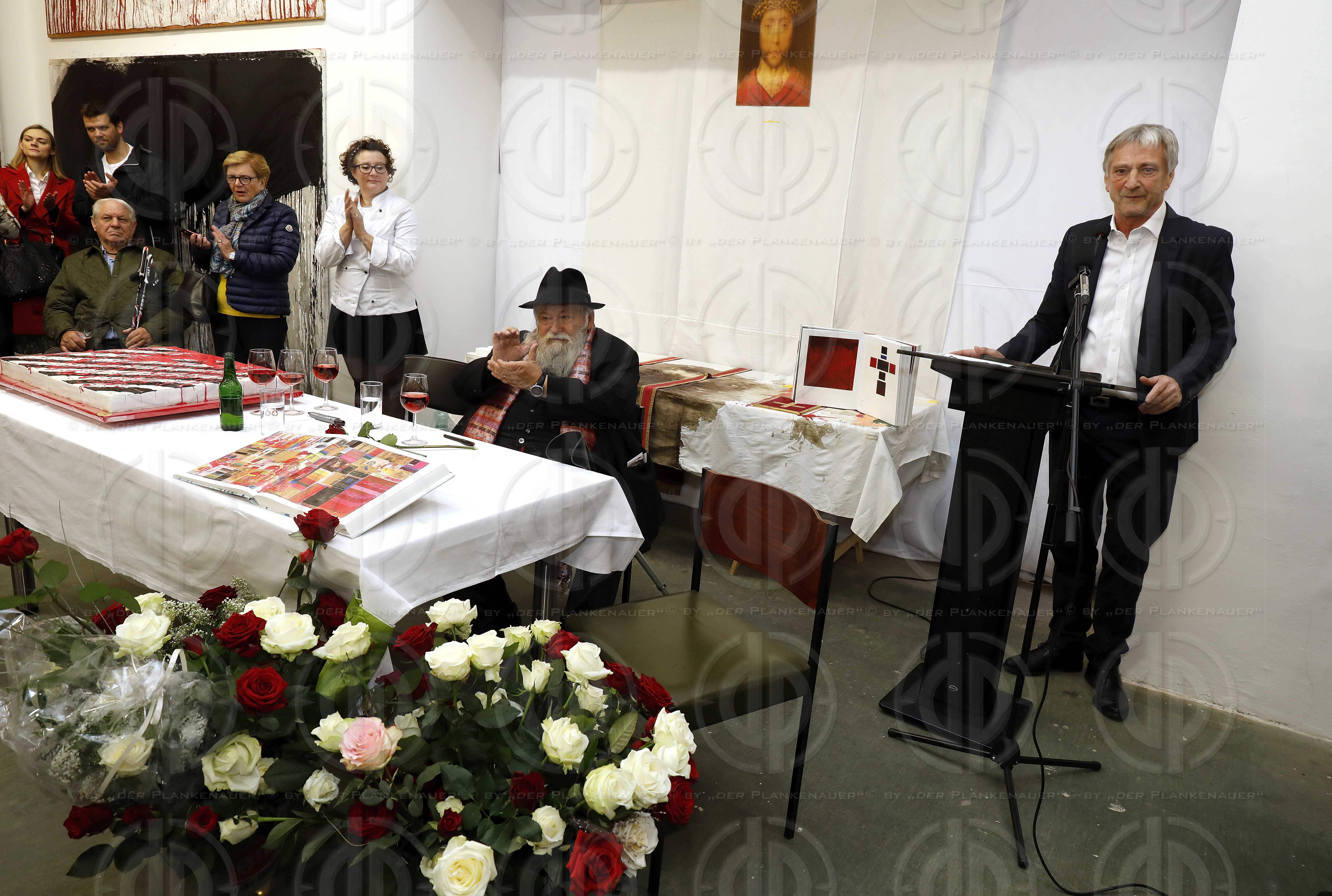 Fruehschoppen mit Hermann NITSCH