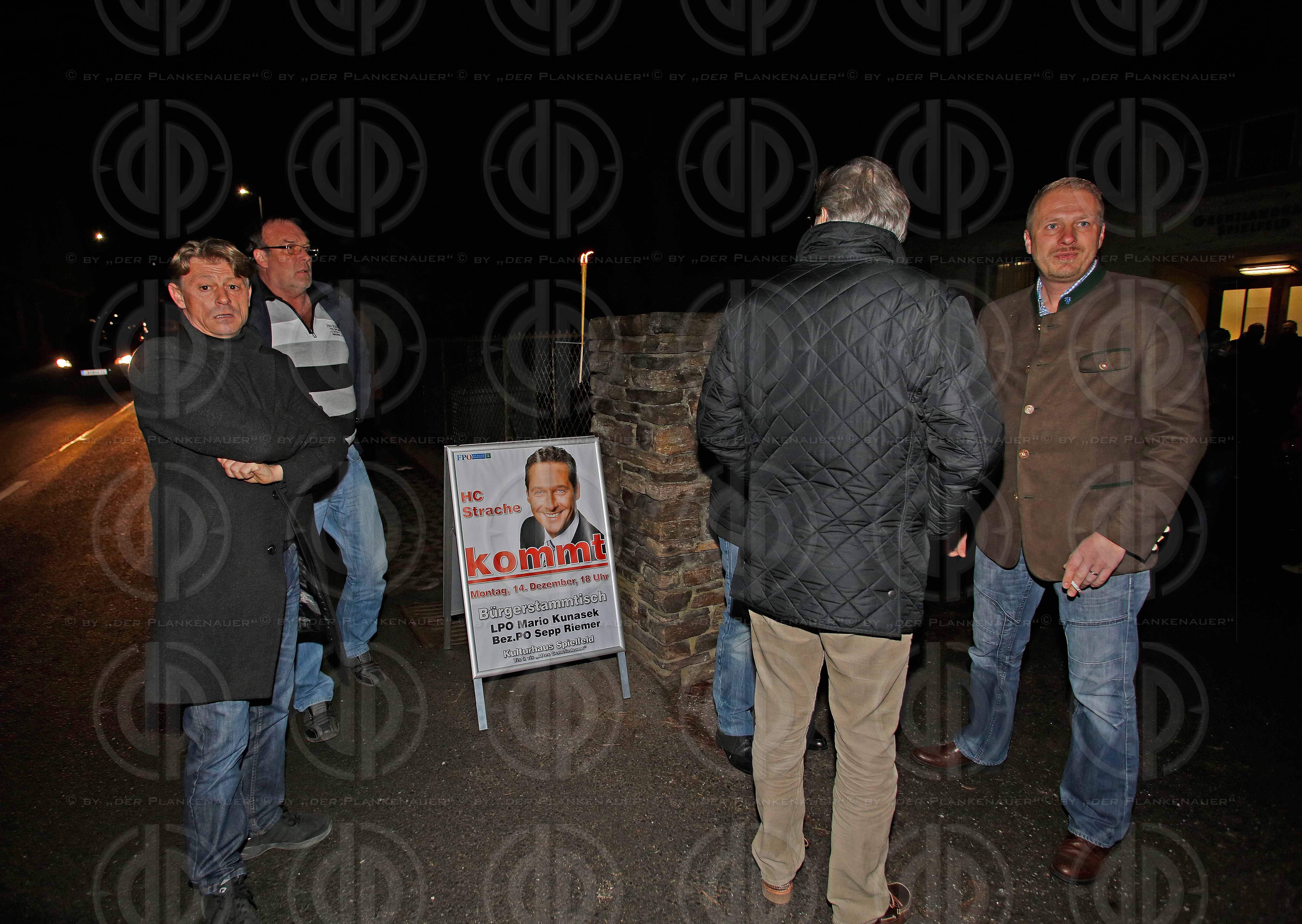 Buergerstammtisch in Spielfeld mit HC Strache