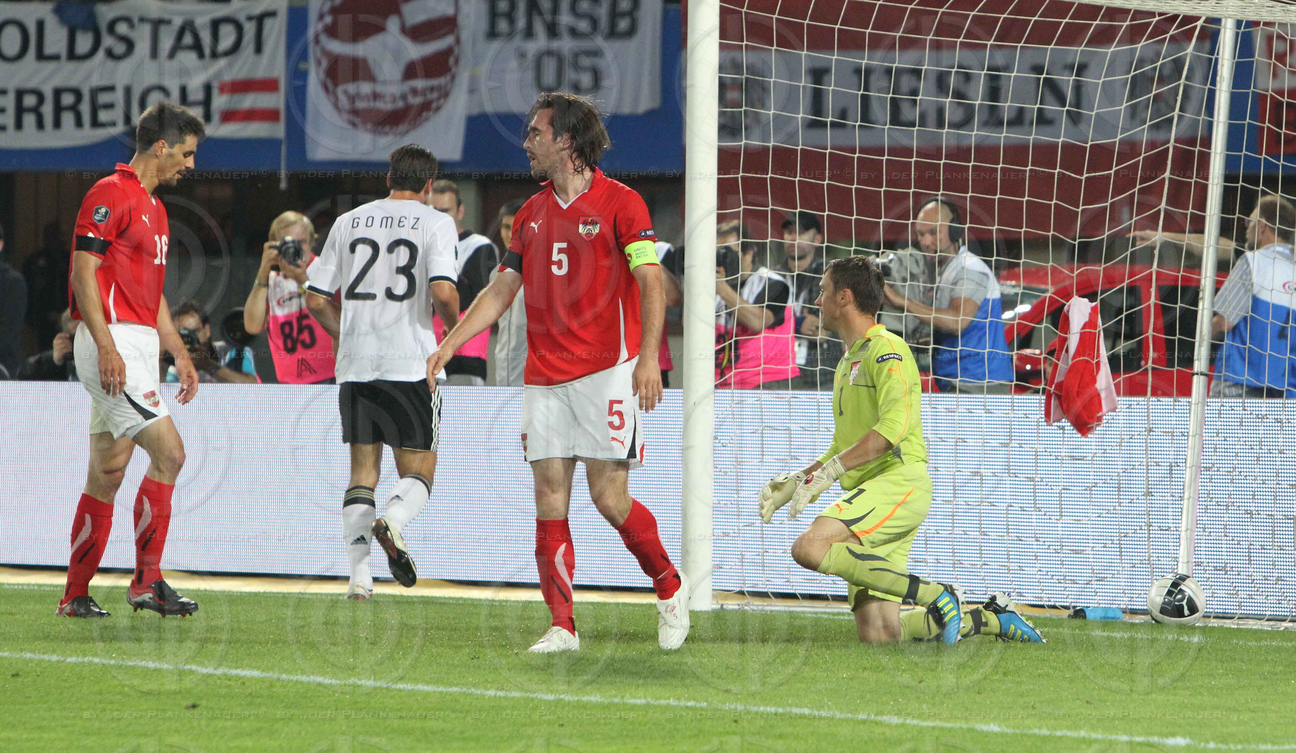 Qualifikation zur UEFA EURO 2012 Österreich vs. Deutschland