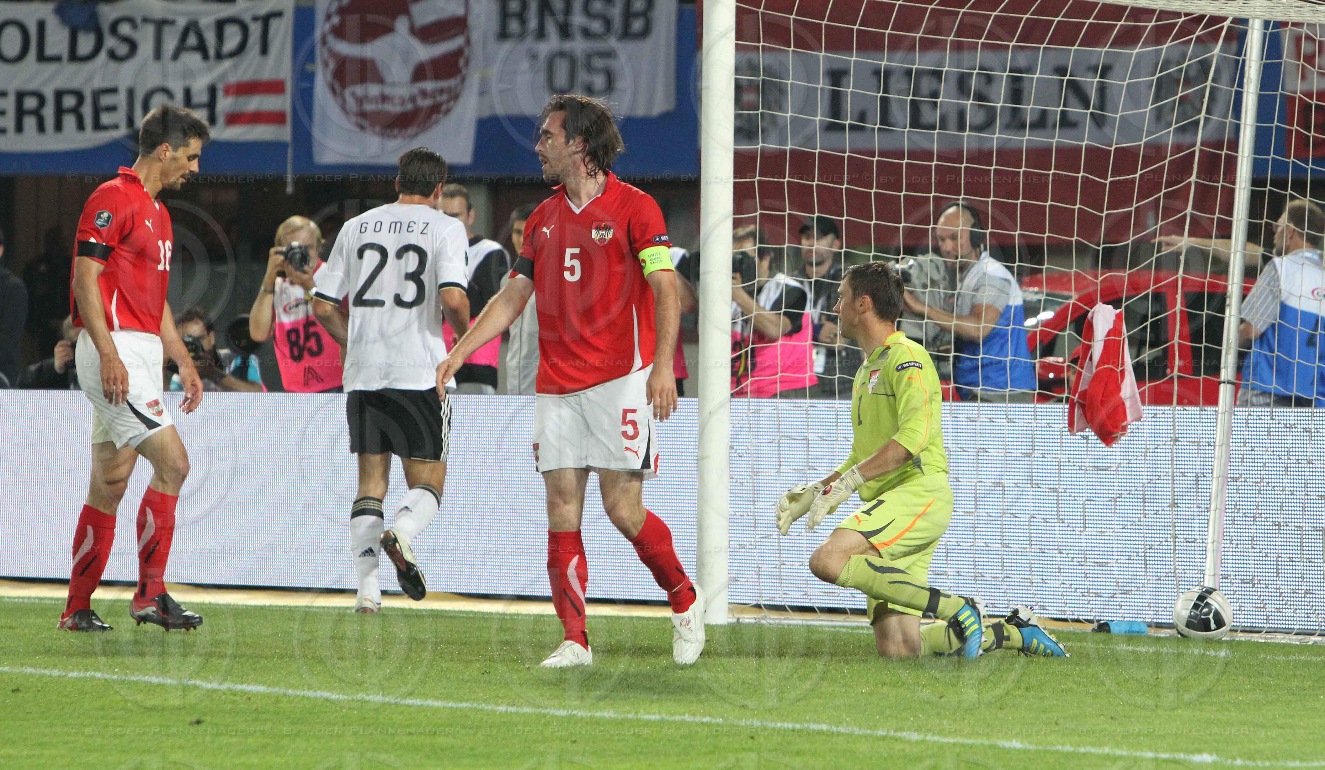 Qualifikation zur UEFA EURO 2012 Österreich vs. Deutschland