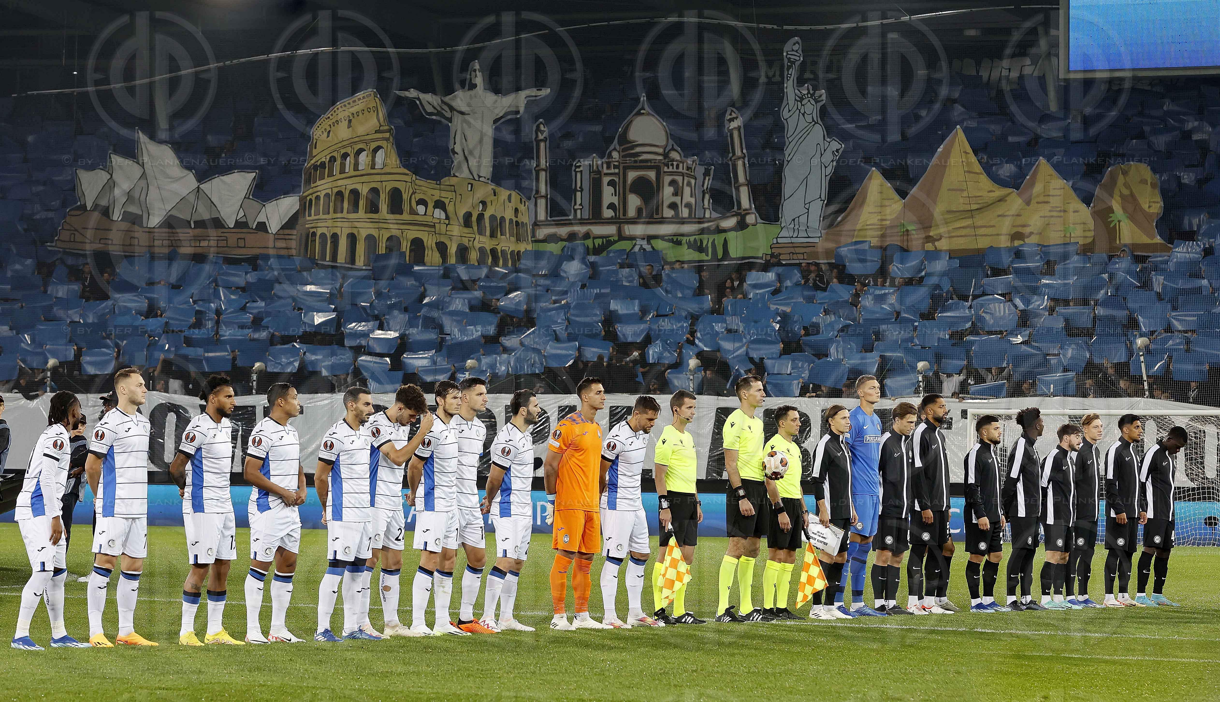 EL SK Sturm vs. Atalanta Bergamo (2:2) am 26.10.2023