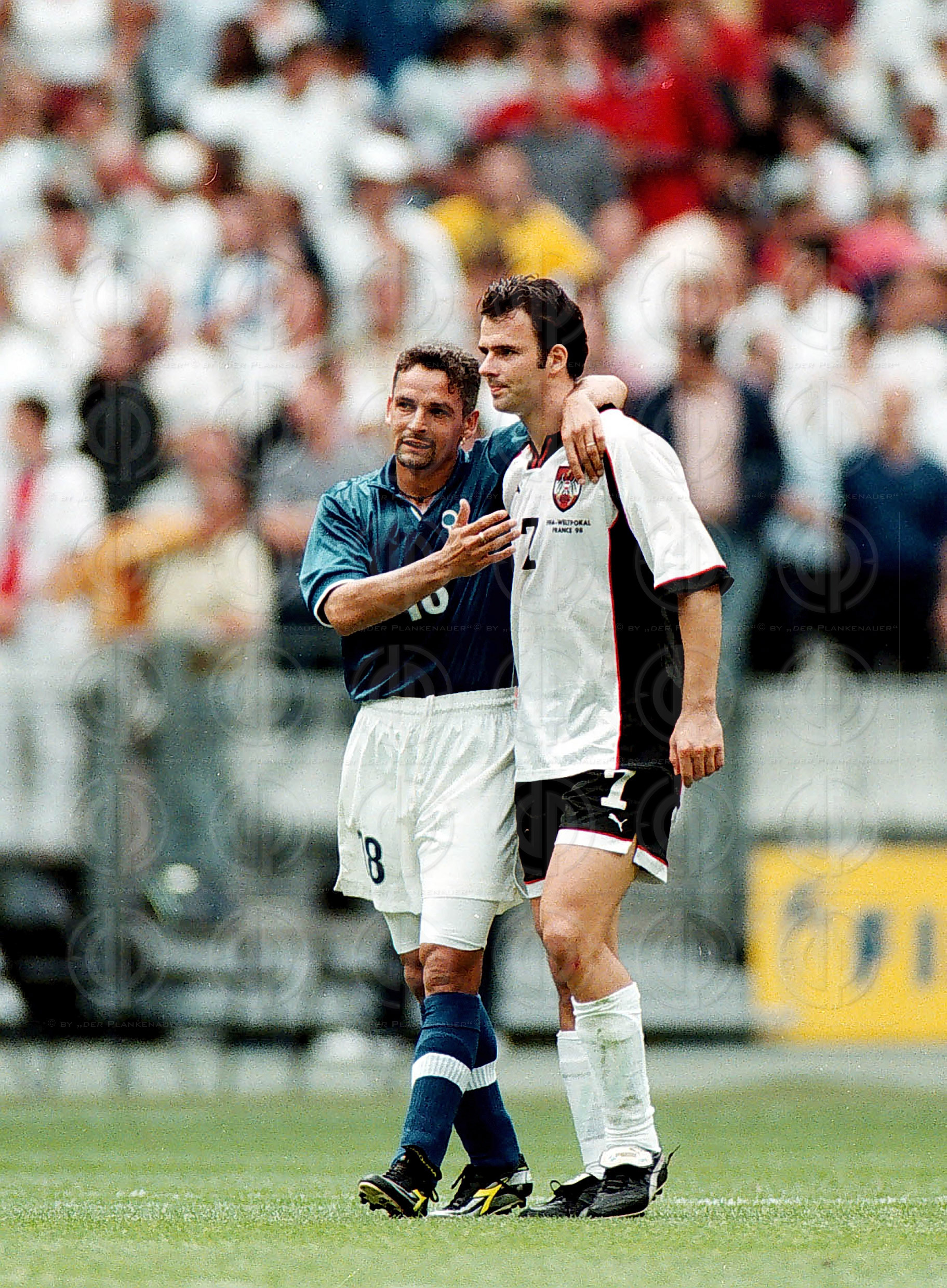 WM 1998 Frankreich Italien vs. Österreich 2:1