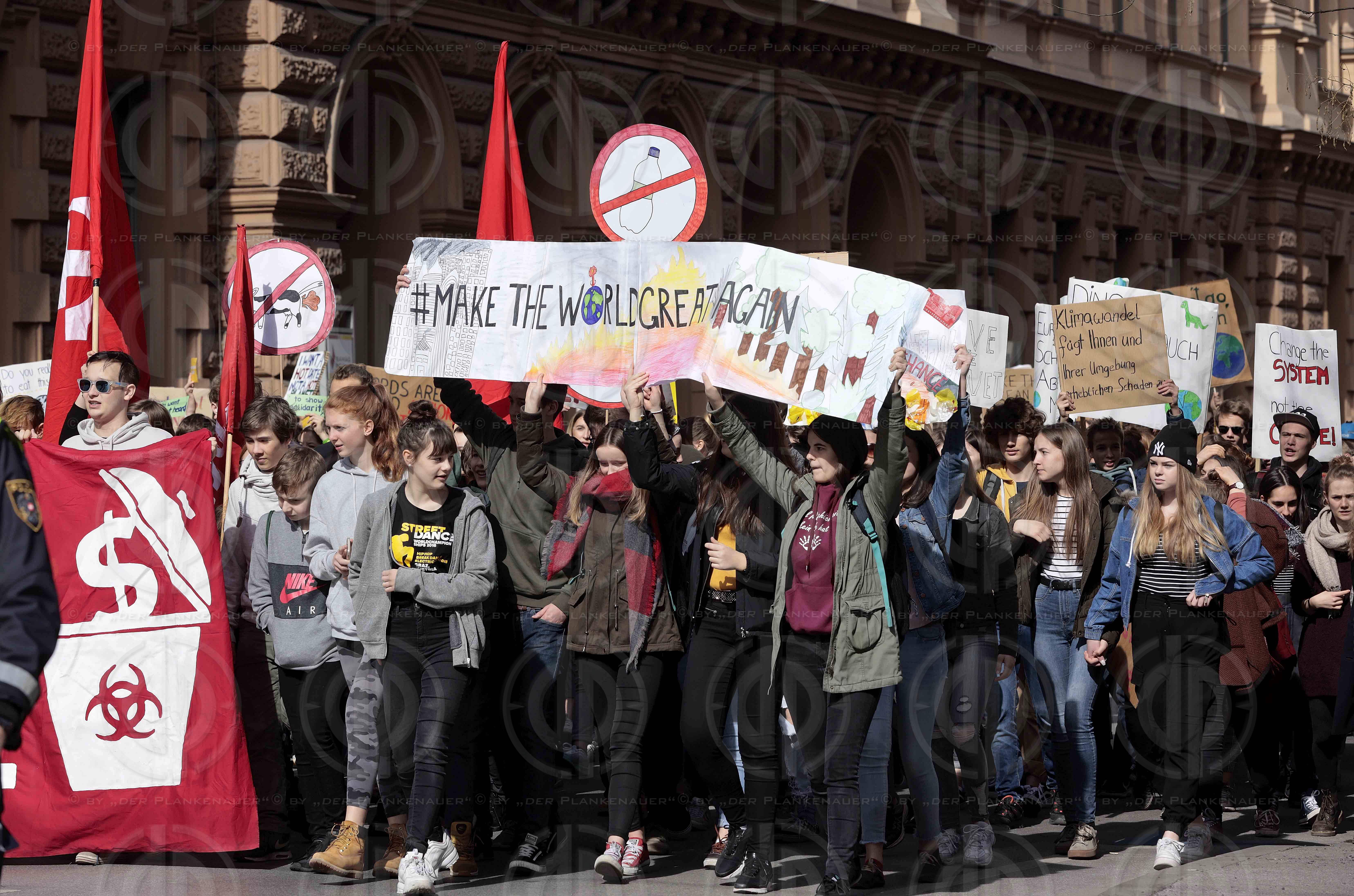 Protestdemo fürs Klima - Graz