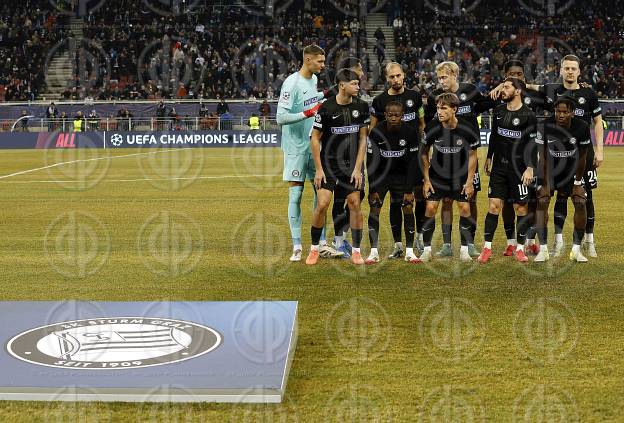 UEFA Champions League SK  Sturm vs. RB Leipzig (1:0) in Klagenfu