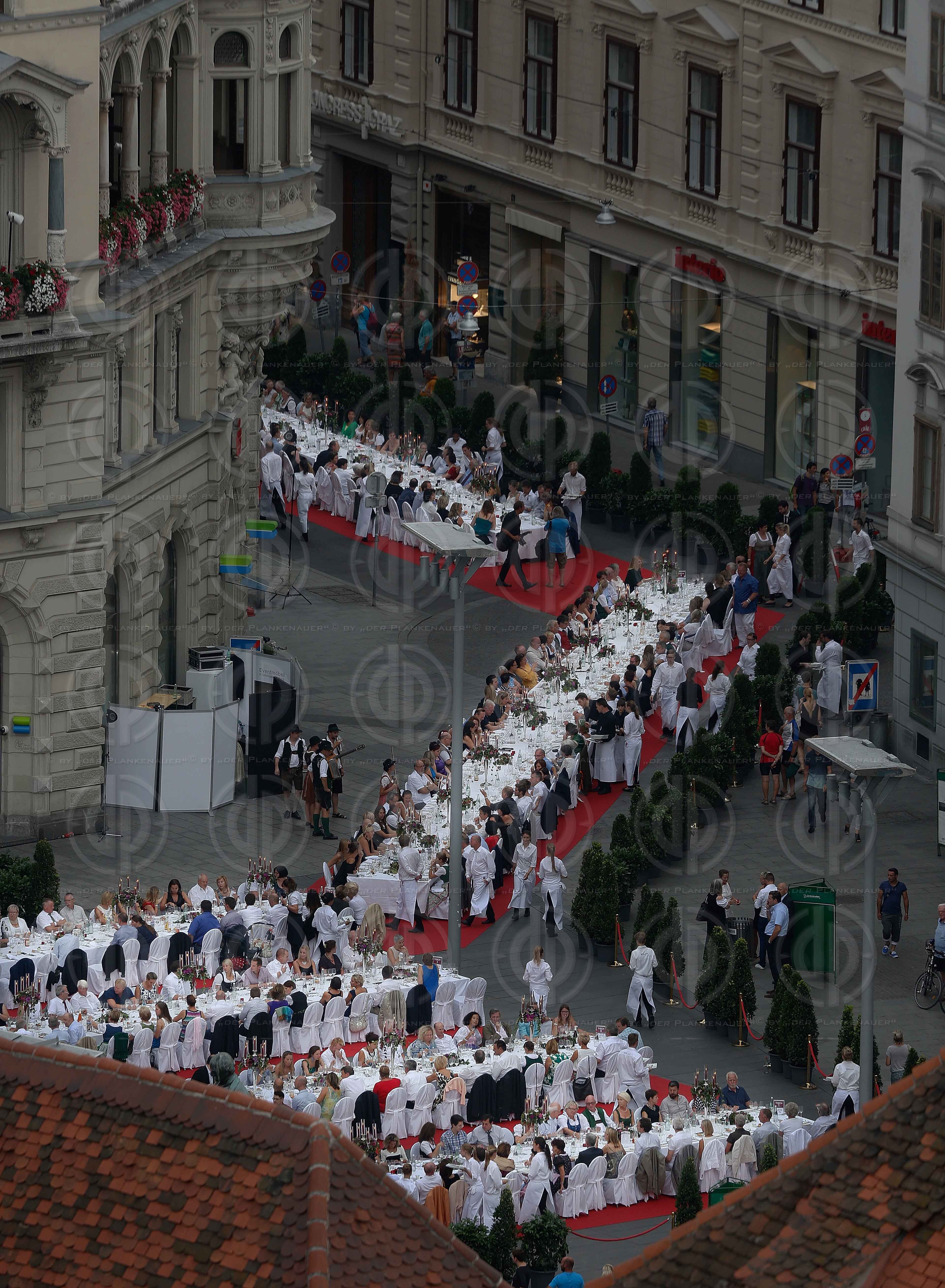 Lange Tafel der Genusshauptstadt Graz