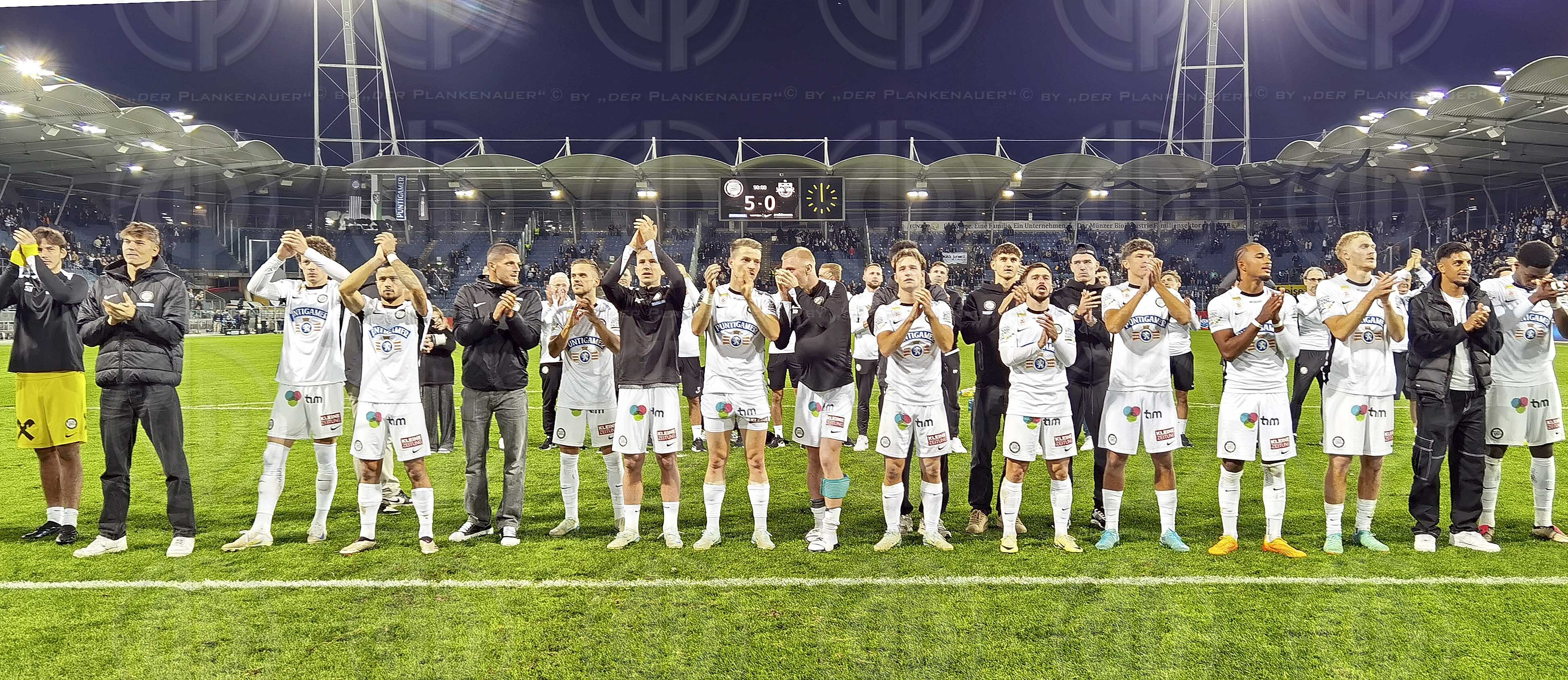 SK Sturm vs. Red Bull Salzburg (5:0) am 06.10.2024