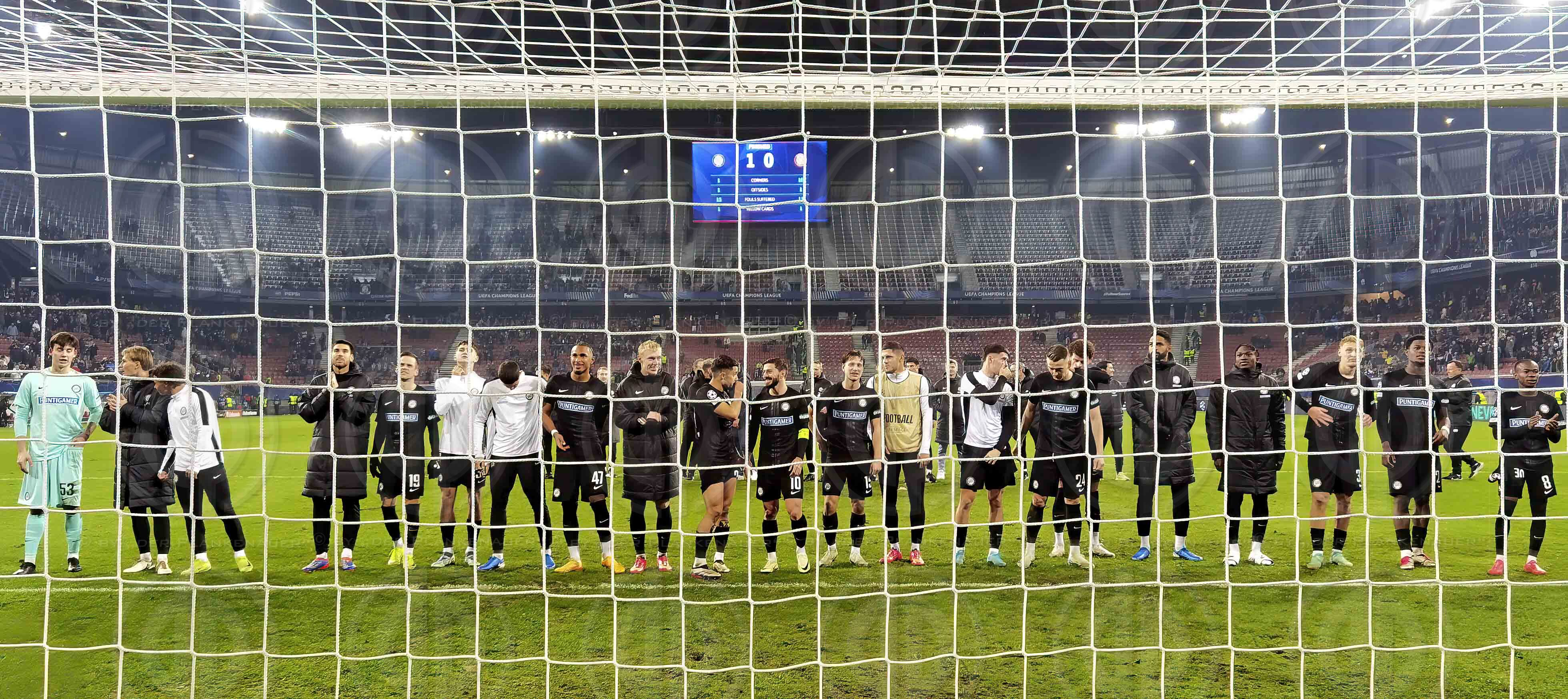 UEFA Champions League SK  Sturm vs. Girona (1:0) in Klagenfurt a