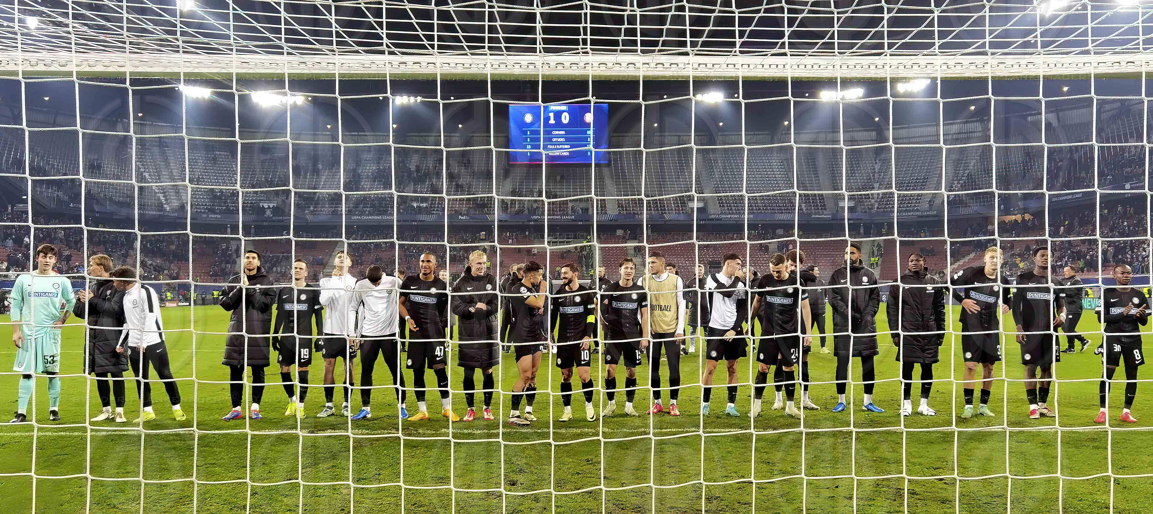 UEFA Champions League SK  Sturm vs. Girona (1:0) in Klagenfurt a