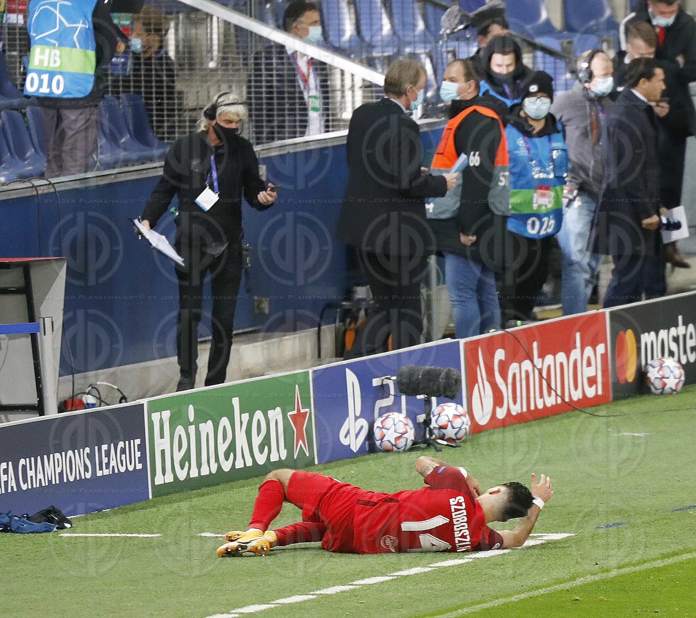 CL FC Red Bull Salzburg vs. Lokomotive Moskau (2:2) am 21.10.202