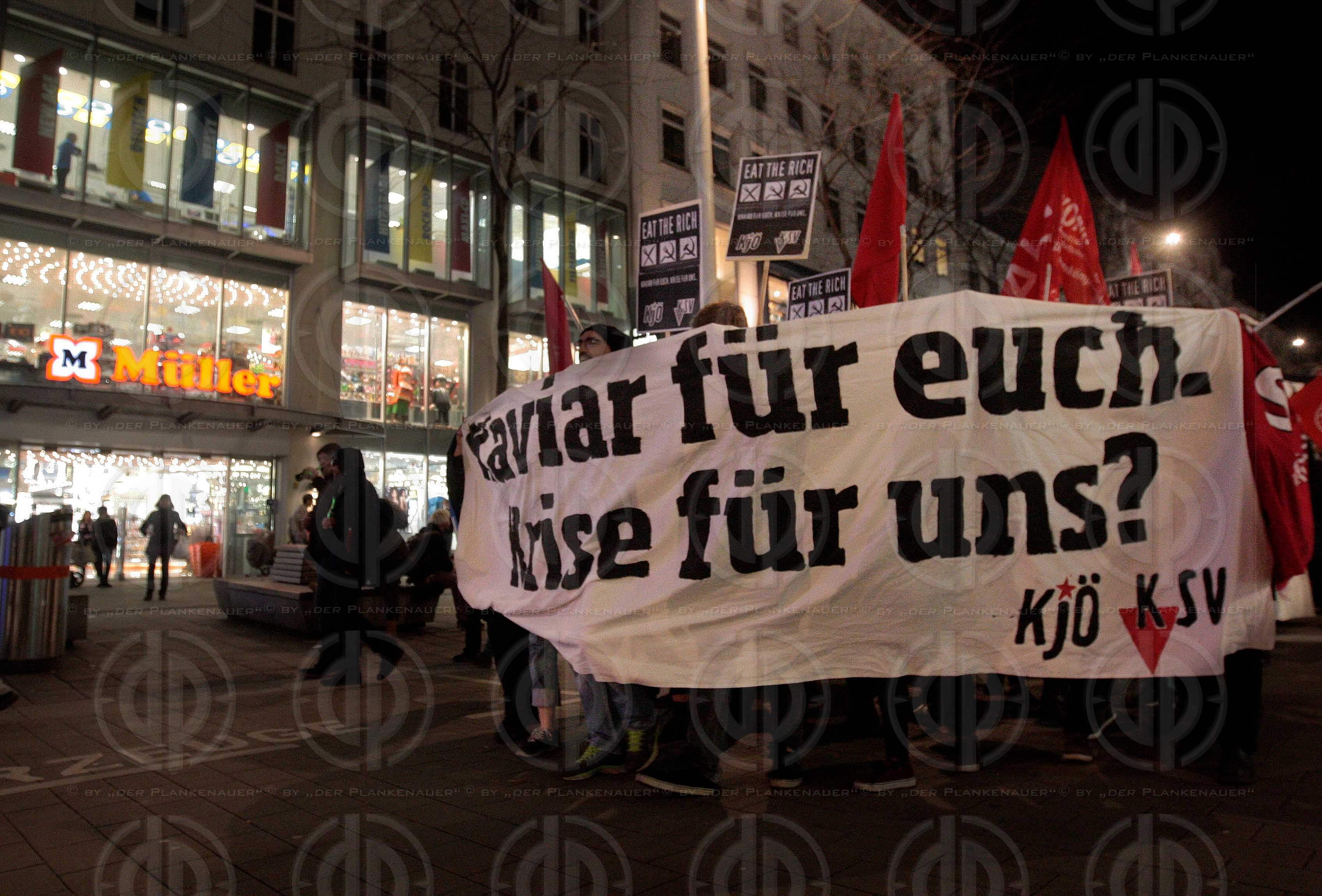 Demo gegen den Opernball 2017