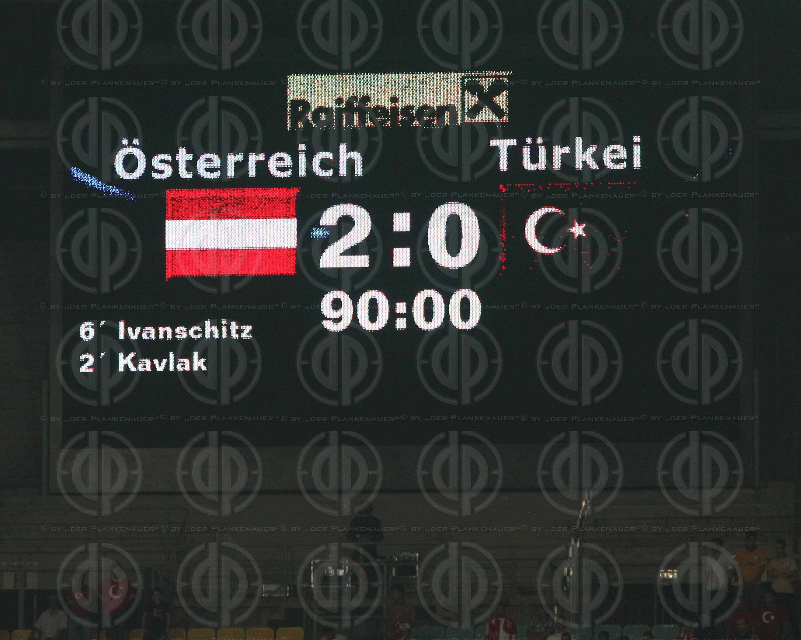 Österreich vs. Türkei (2:0)