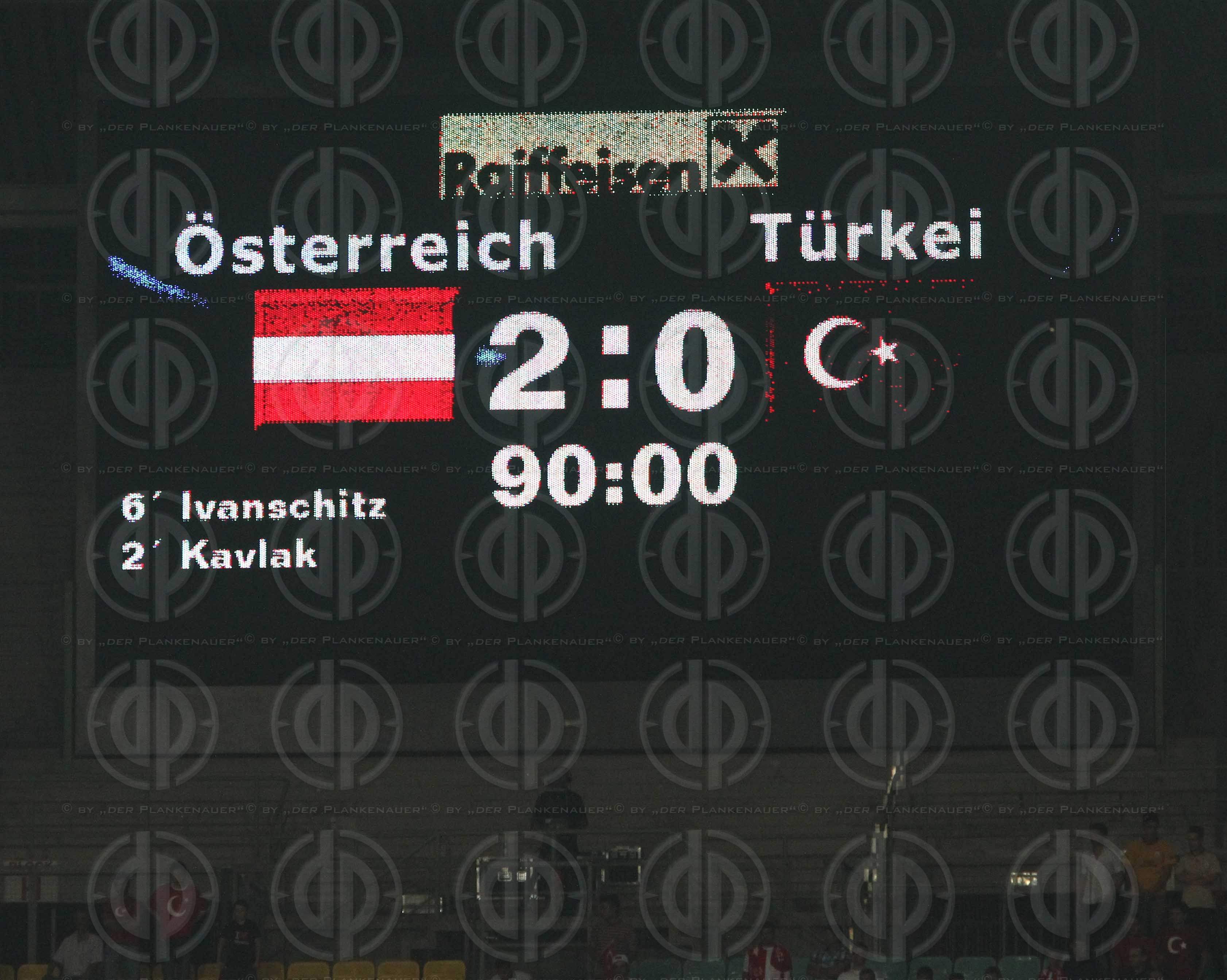 Österreich vs. Türkei (2:0)
