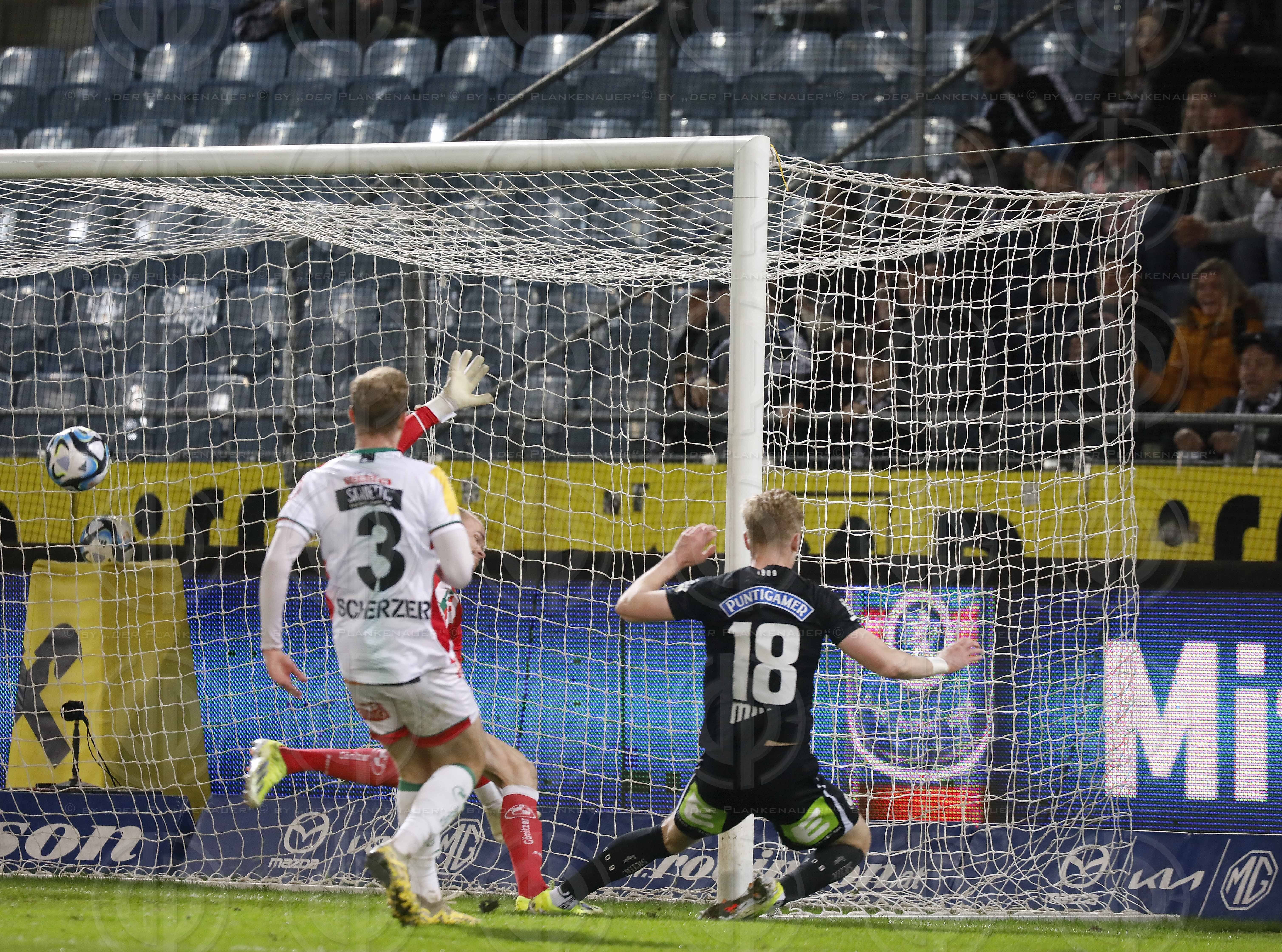 SK Sturm vs. RZ Pellets WAC (4:0) am 03.03.2024