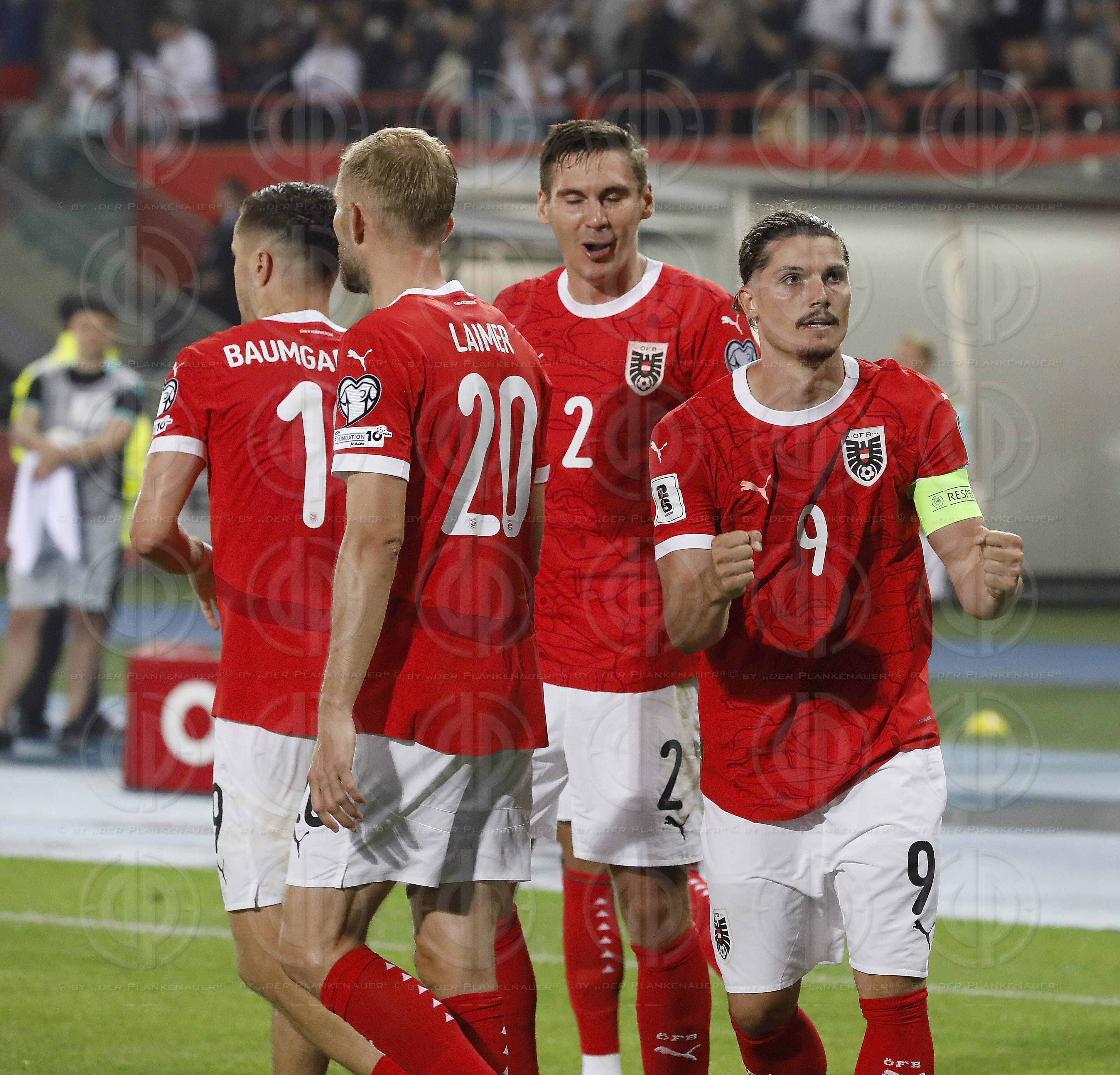 European Qualifiers 2024-2026 Österreich vs. Rumänien (2:1) am