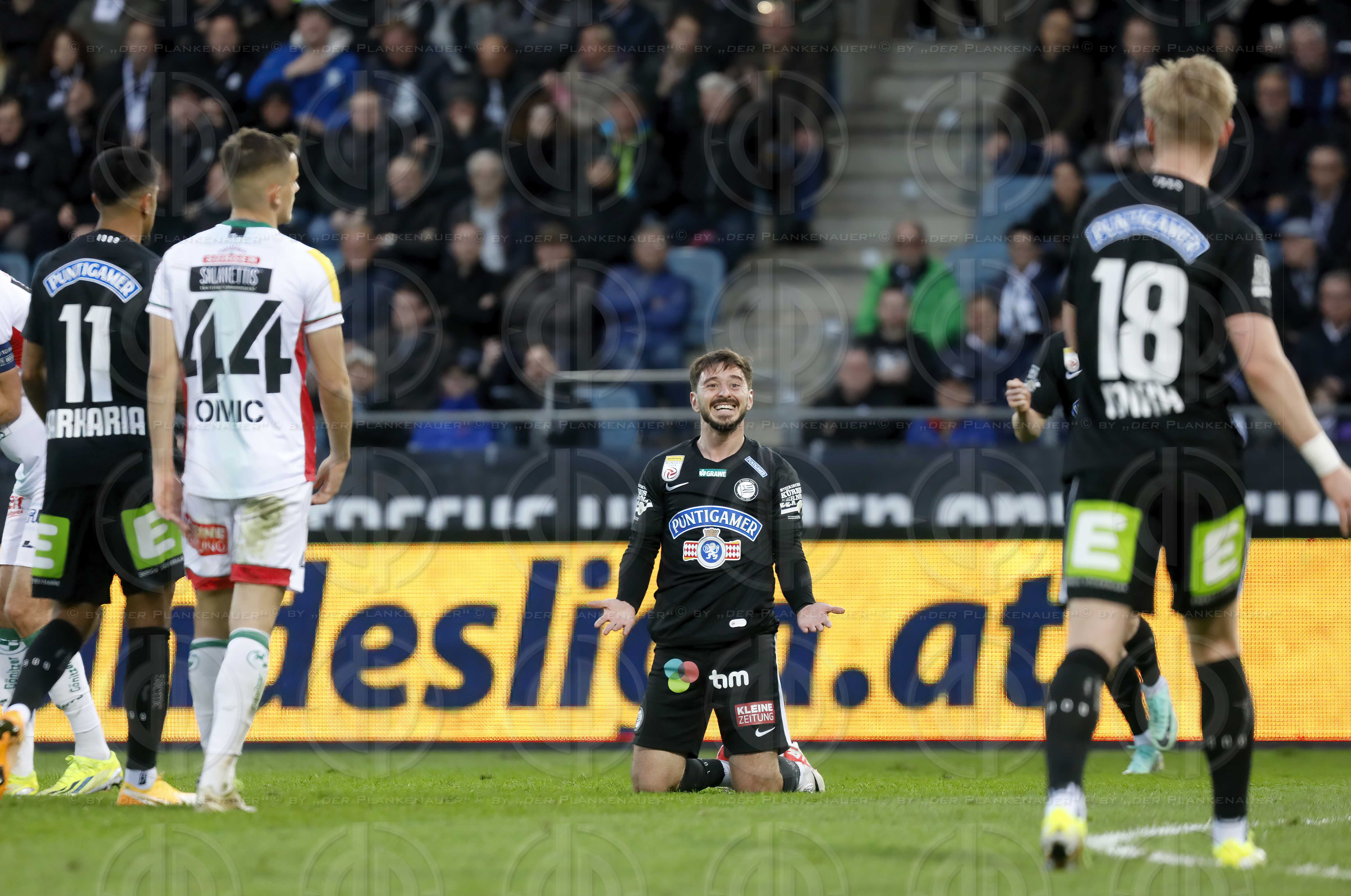 SK Sturm vs. RZ Pellets WAC (4:0) am 03.03.2024