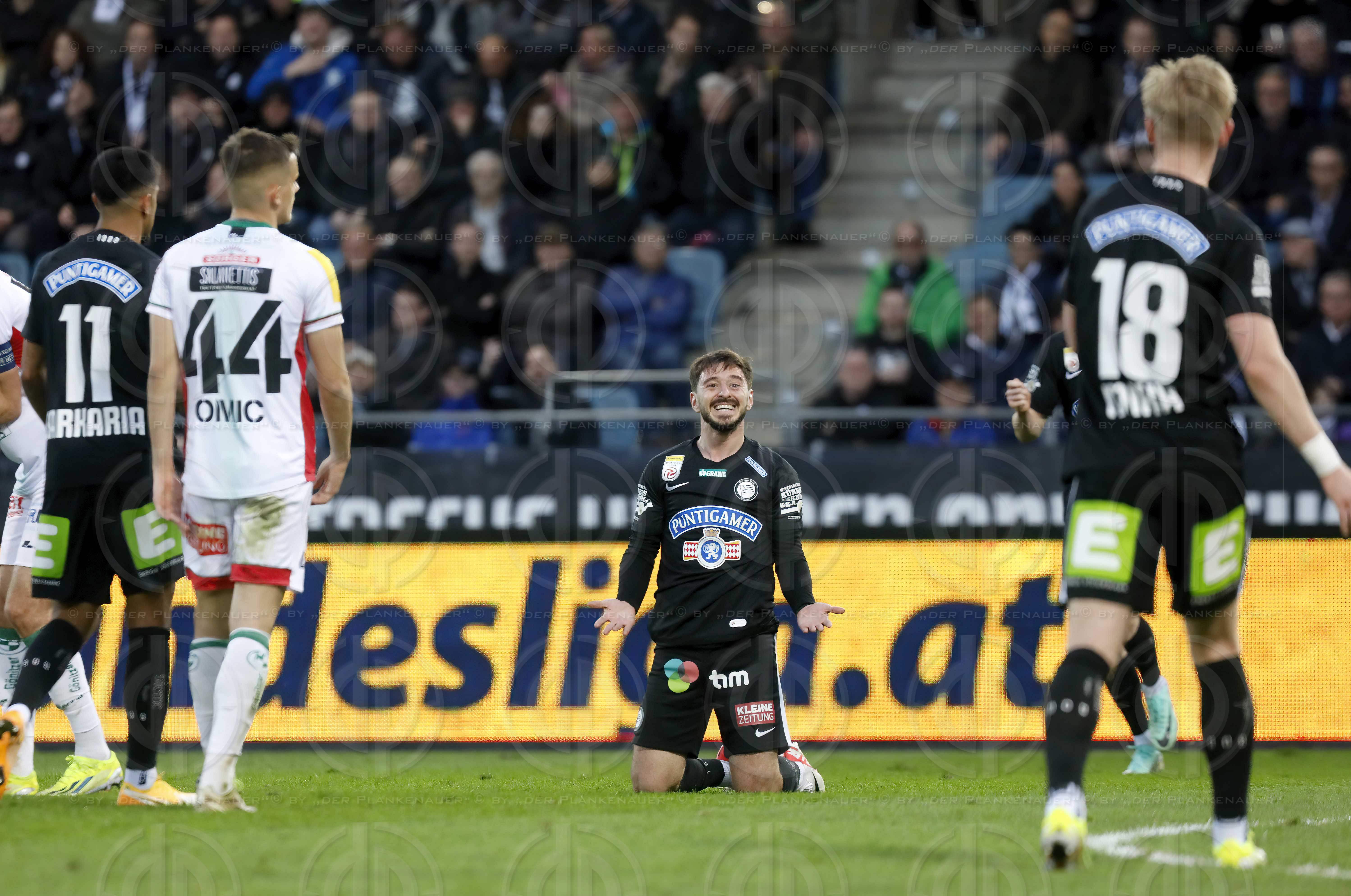 SK Sturm vs. RZ Pellets WAC (4:0) am 03.03.2024