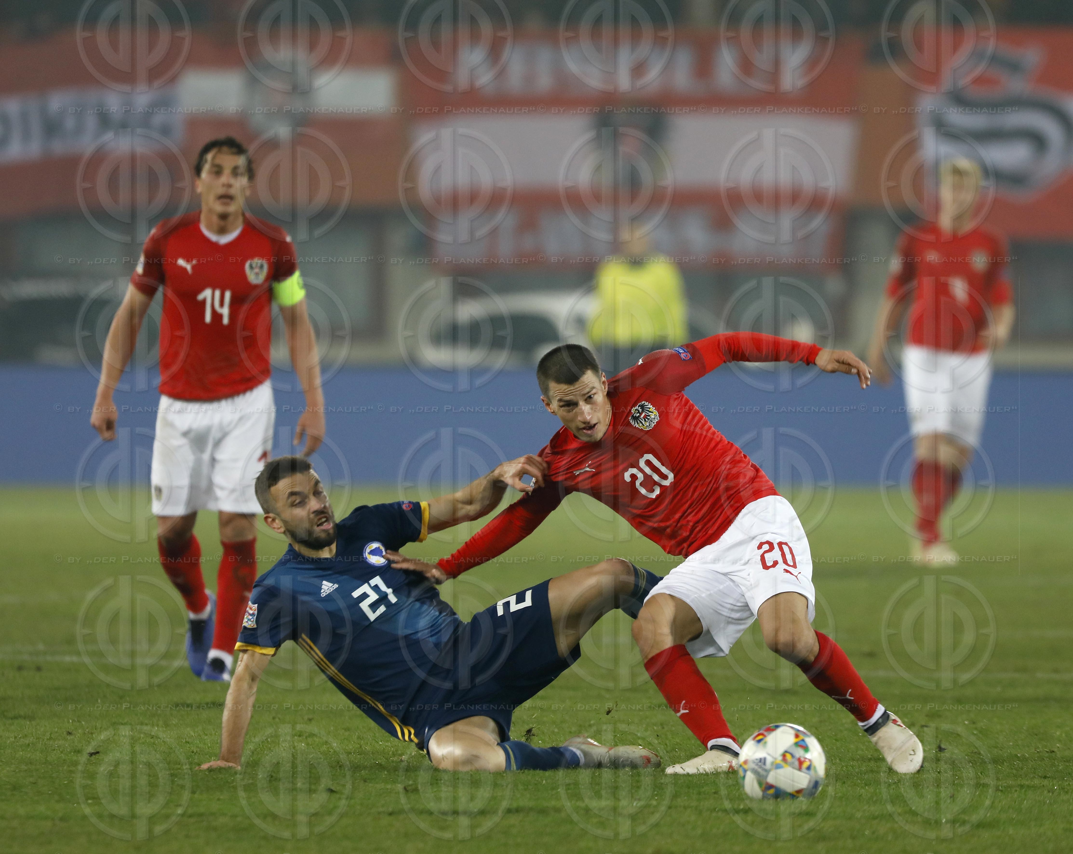 Laenderspiel UNL Oesterreich vs. Bosnien/Herzegowina (0:0)