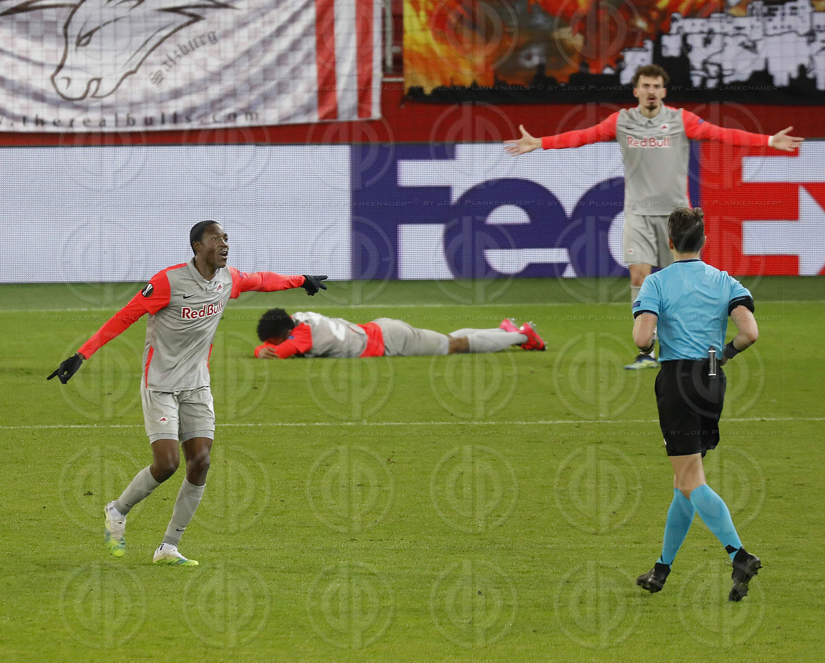 Europa League FC Salzburg vs. Villareal CF (0:2) am 18.02.2021