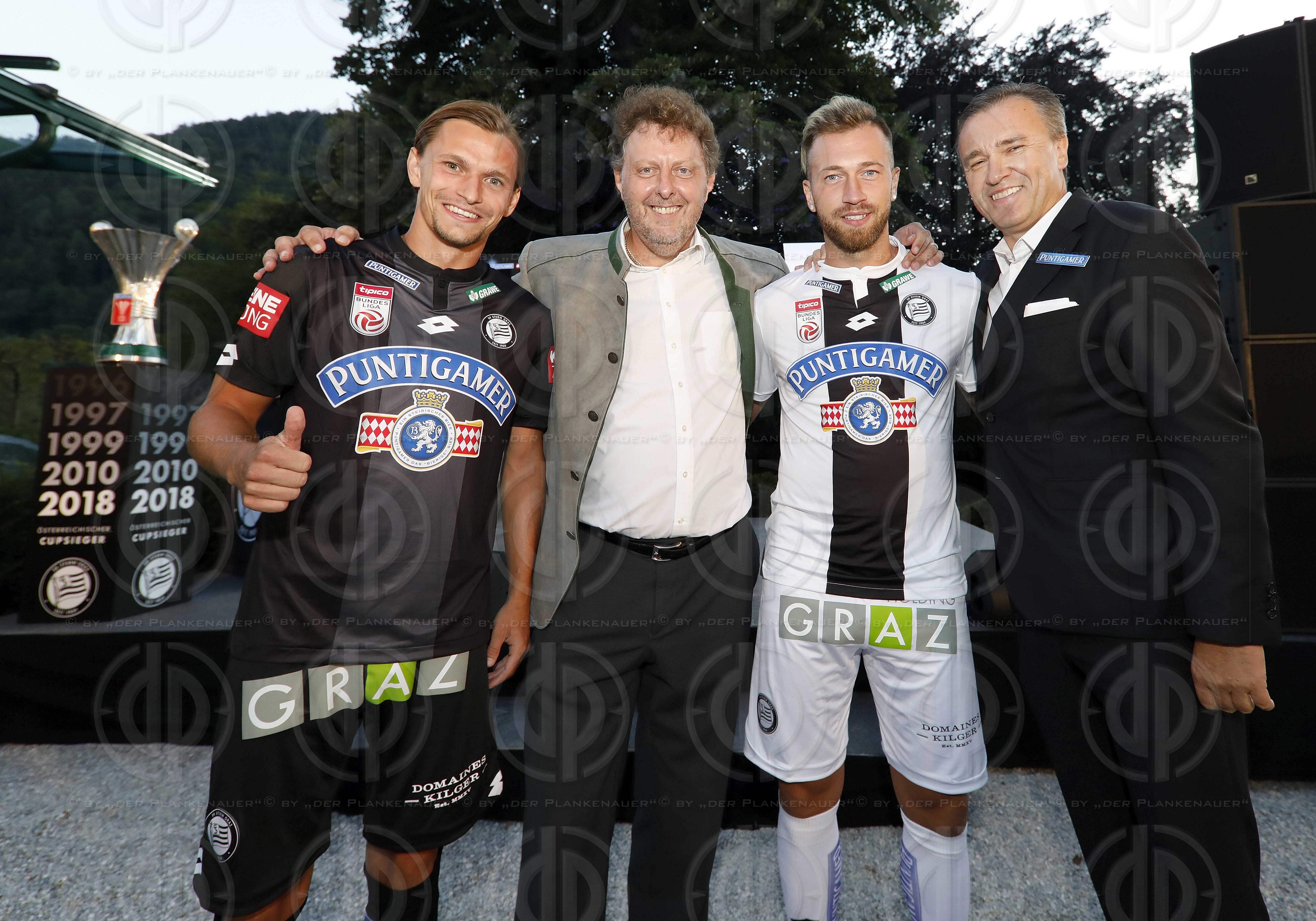 SK Sturm Sponsorenempfang und Mannschaftspraesentation