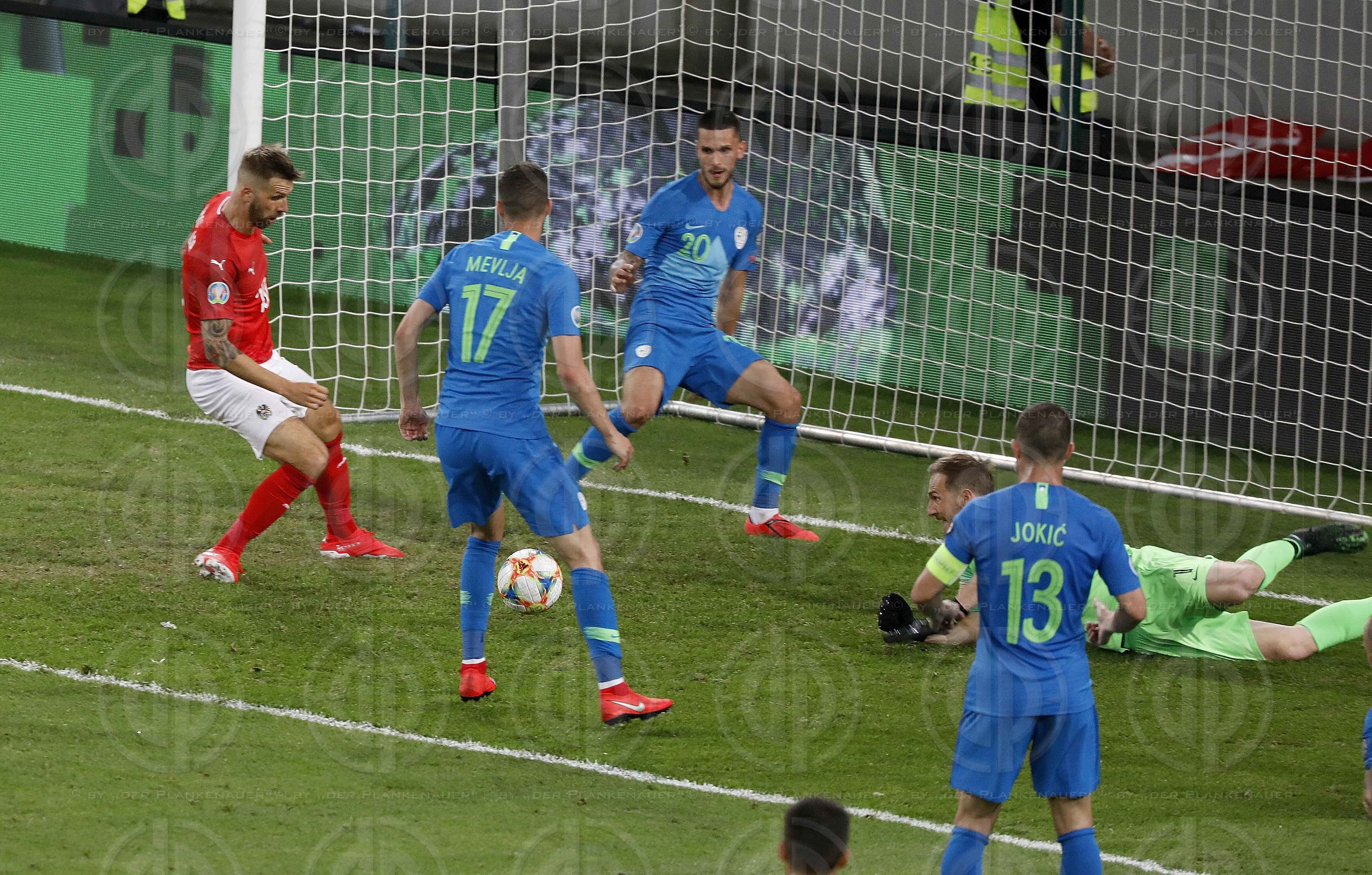 Länderspiel EM-Q. Österreich vs. Slowenien (1:0)