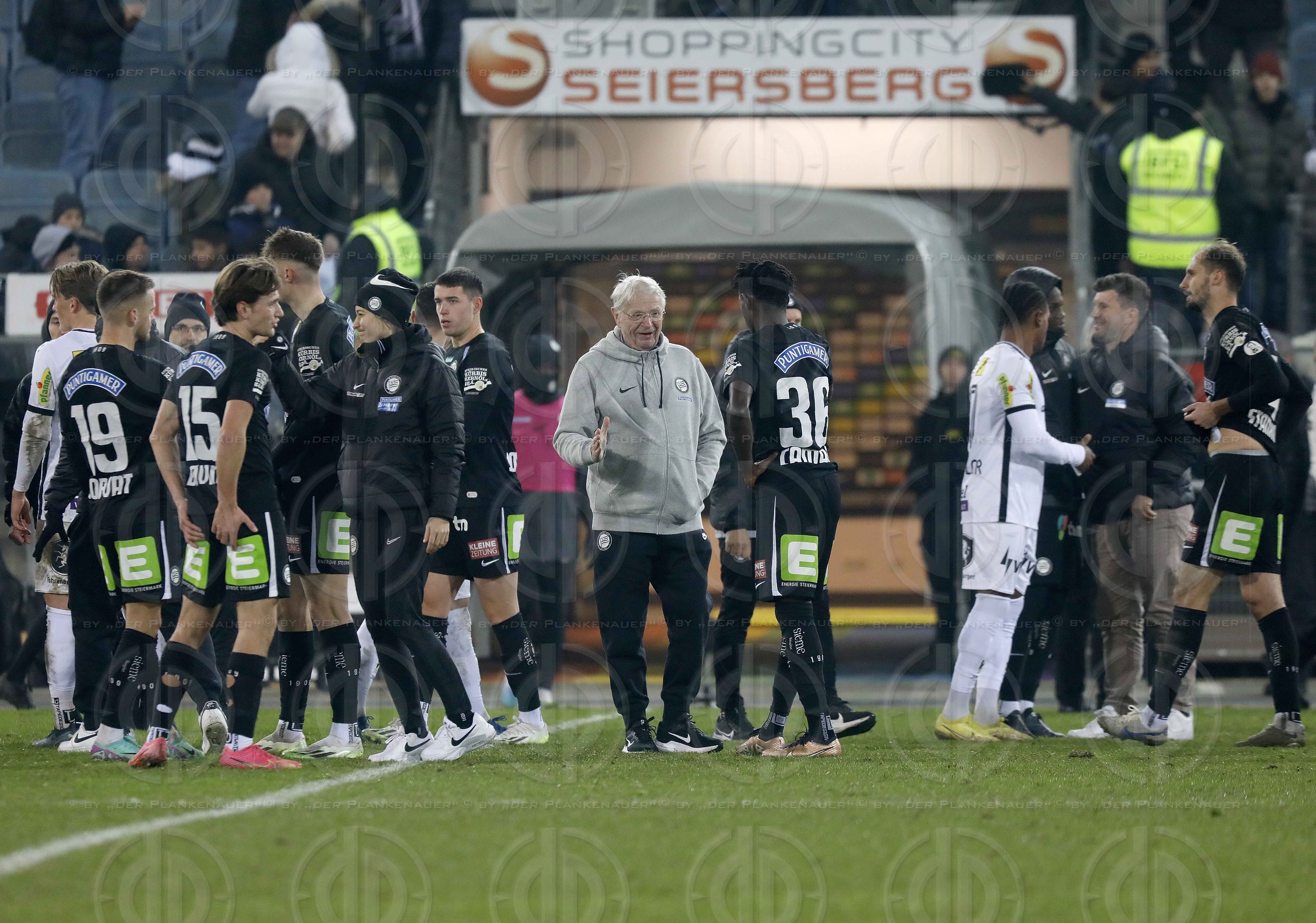 SK Sturm vs. SCR Altach (1:0) am 10.12.2023