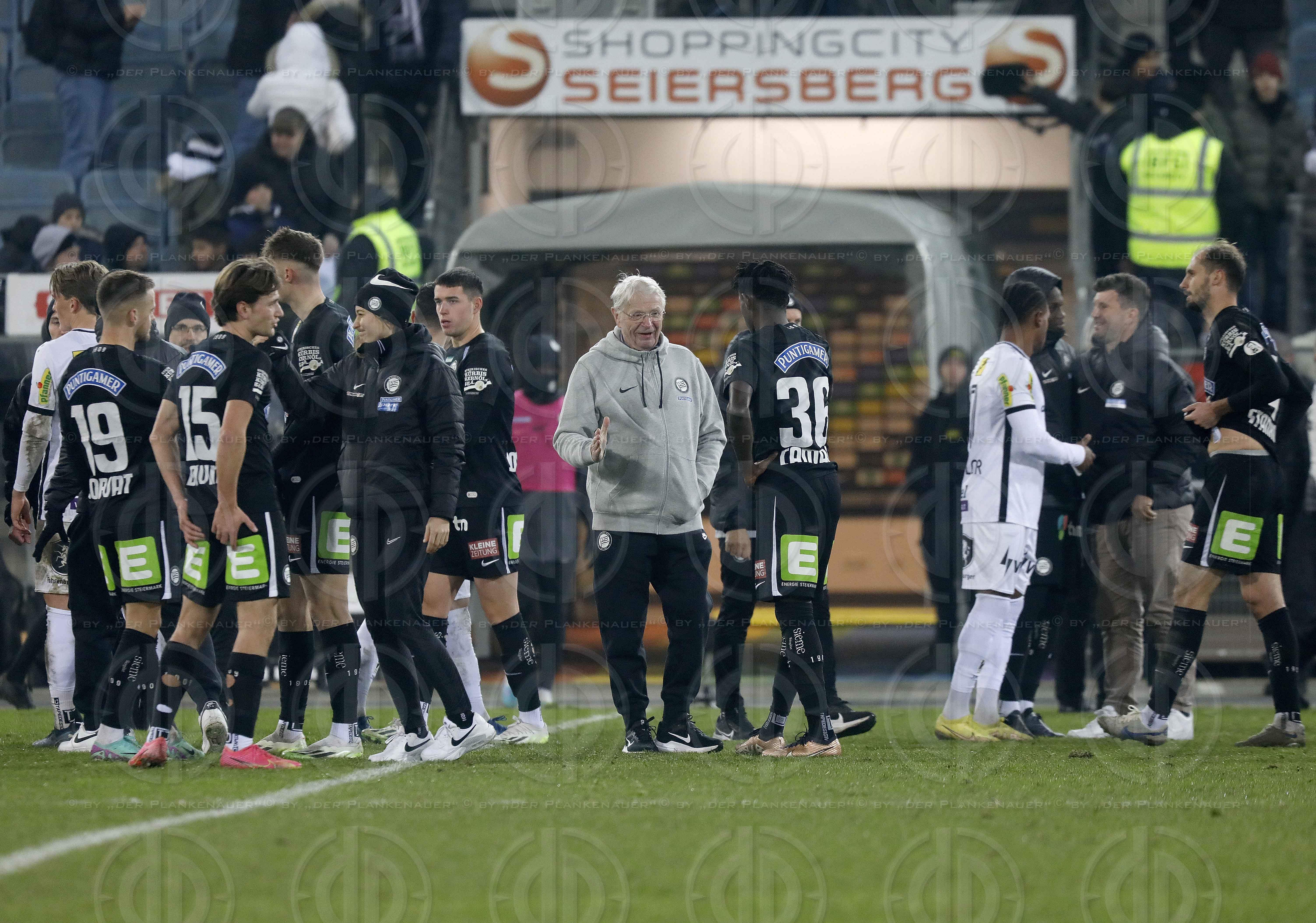 SK Sturm vs. SCR Altach (1:0) am 10.12.2023