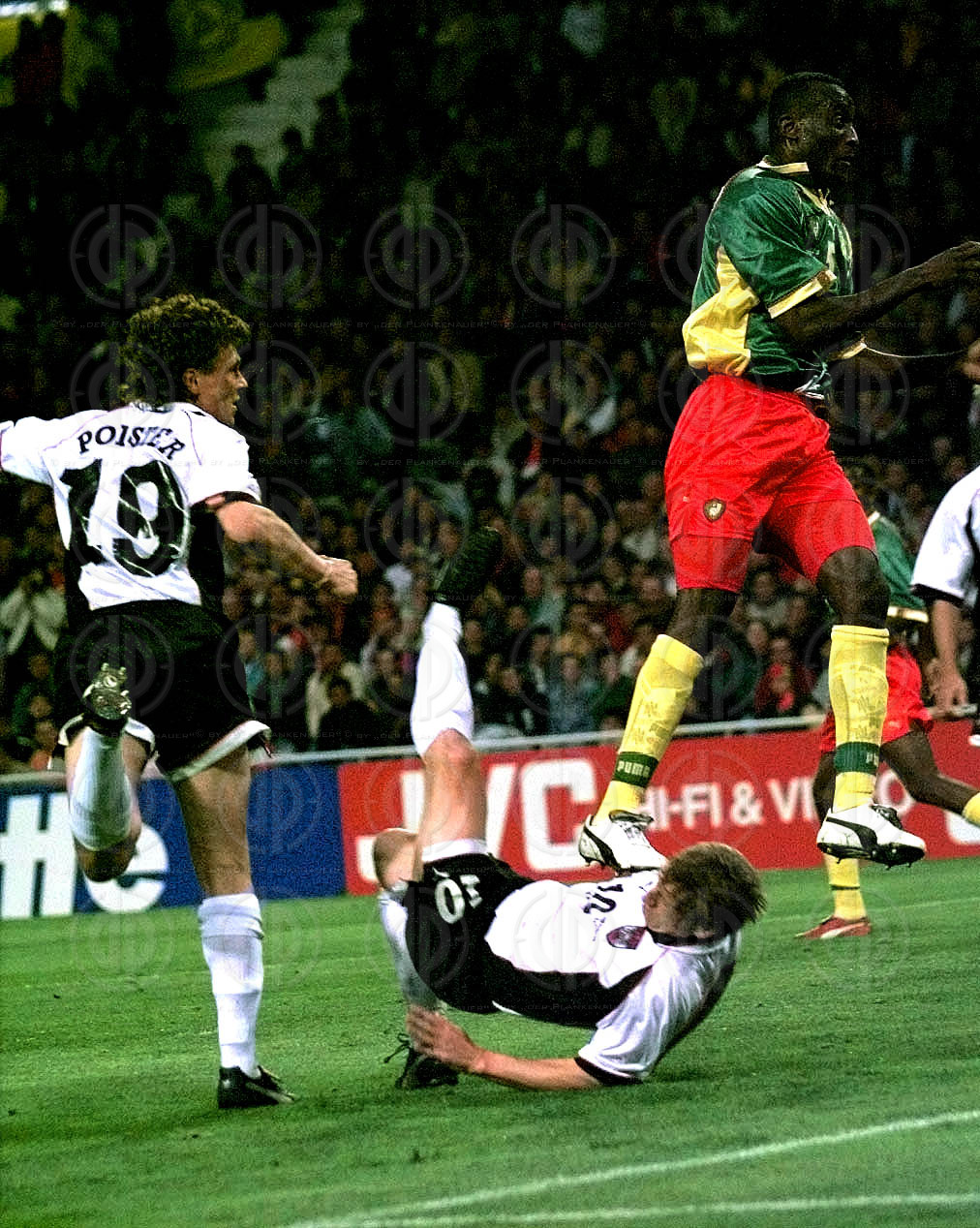 Fußball WM98 Österreich-Kamerun (1:1)